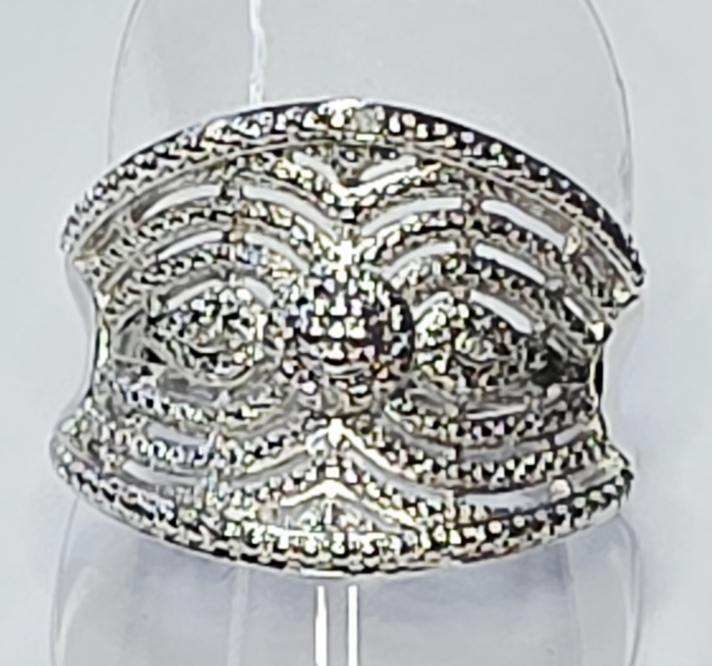No Reserve Natural Diamond Ring size 6