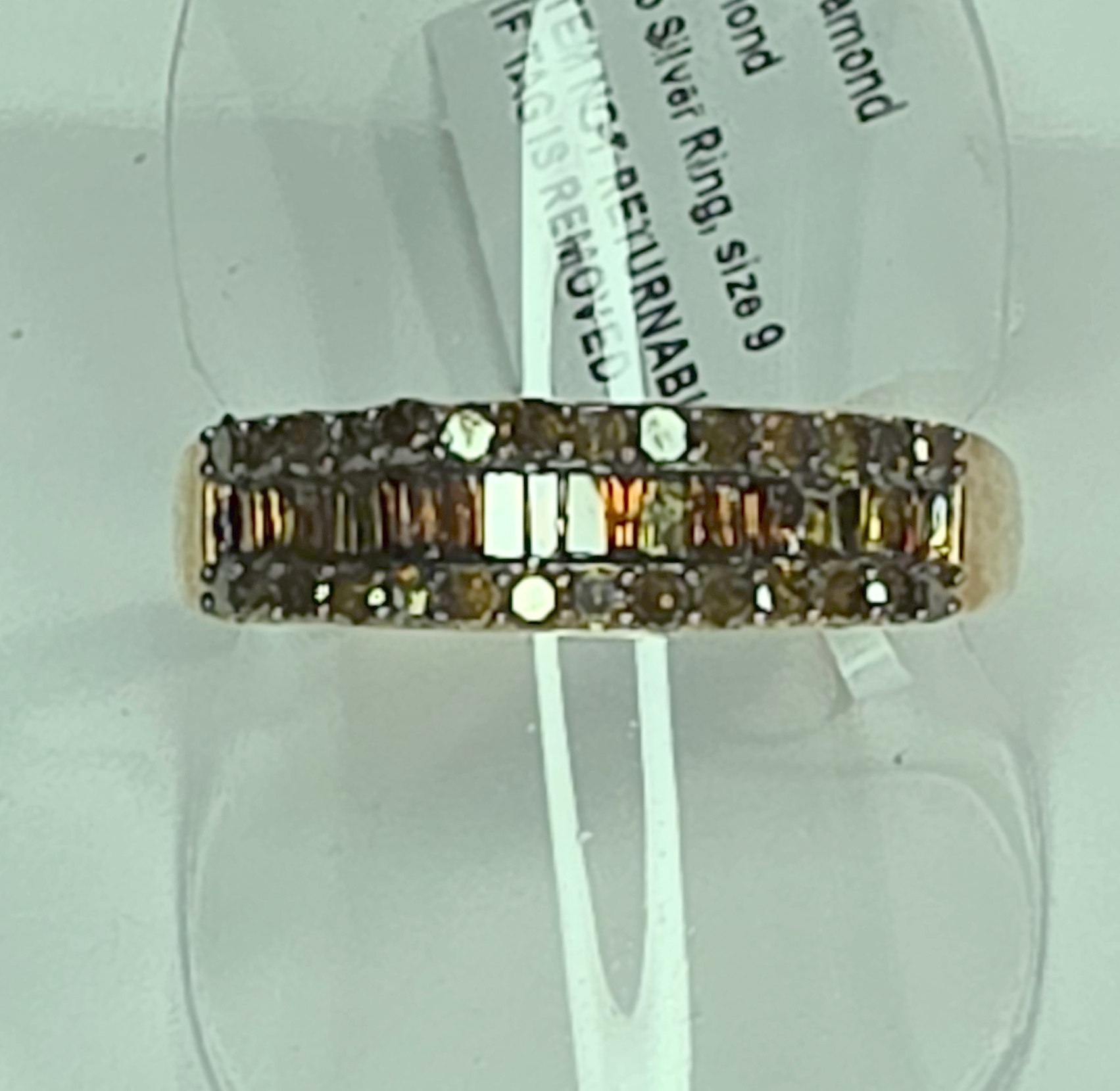 No Reserve 1.05 ct Natural Red Diamond Ring Size 9