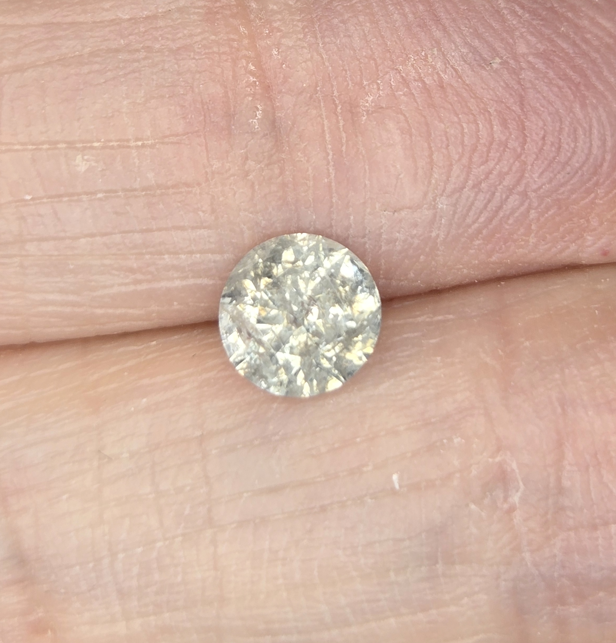 No Reserve ..70 ct Natural Diamond Round Cut Loose Gemstone