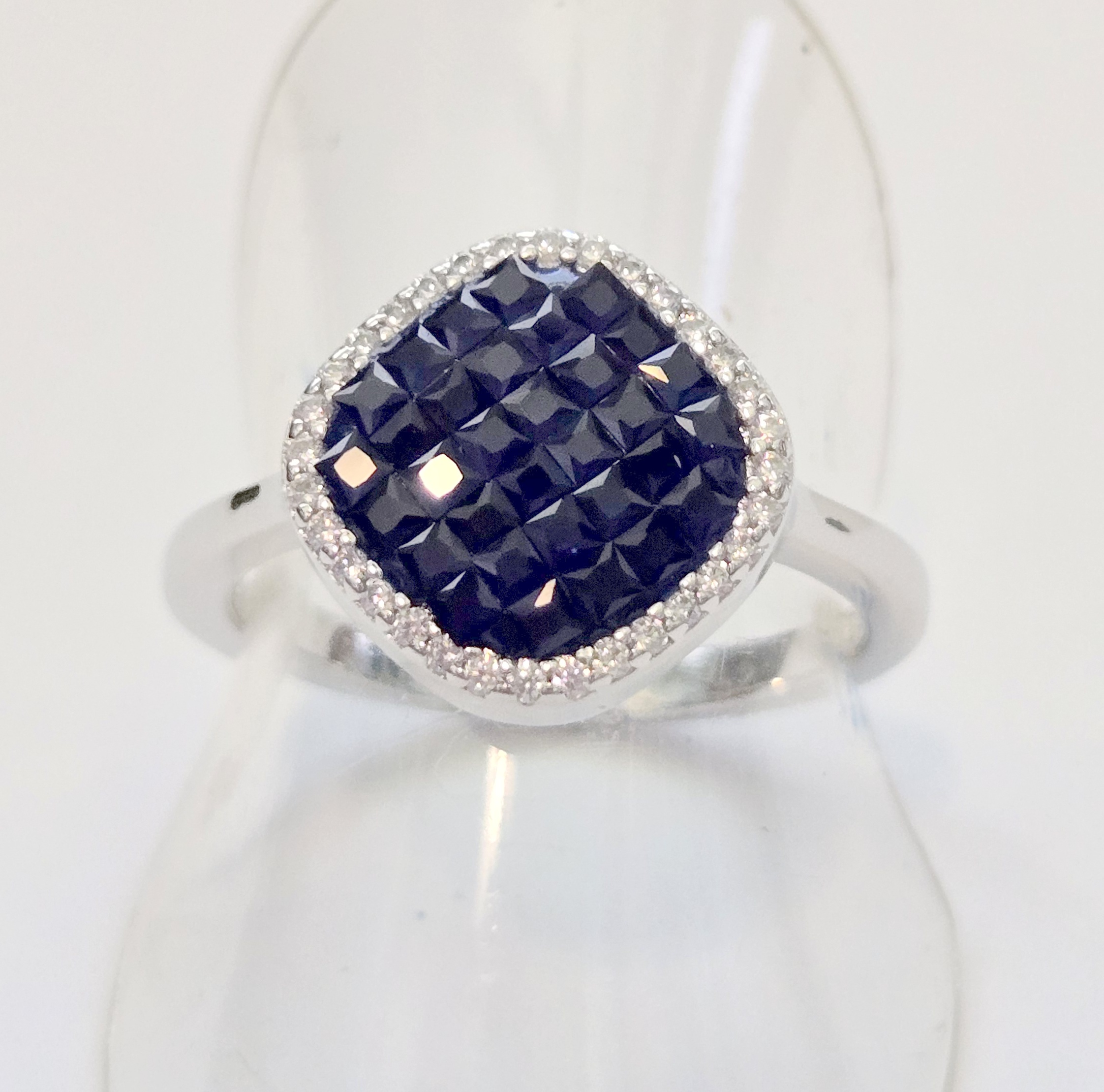 No Reserve Sapphire & Topaz Ring Size 6