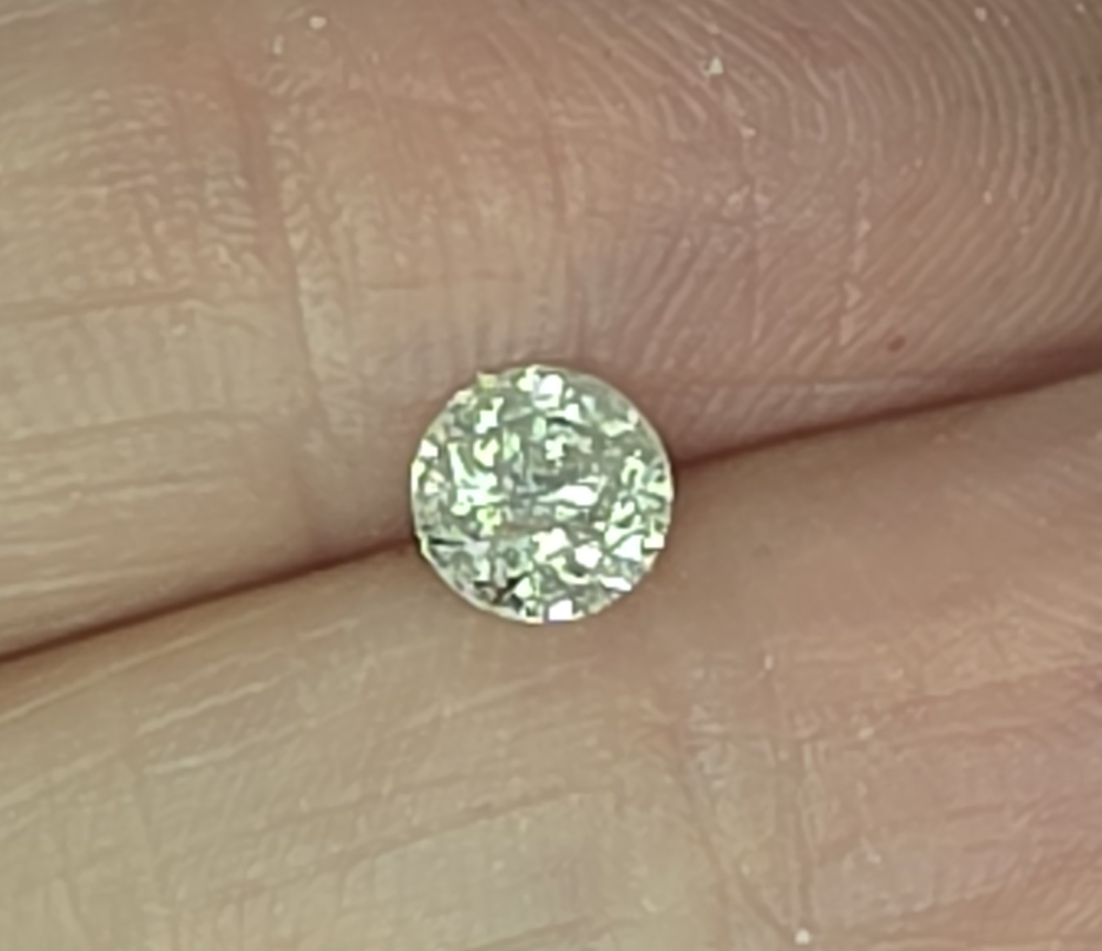 No Reserve .52 CT Natural Diamond Round Cut Loose Gemstone
