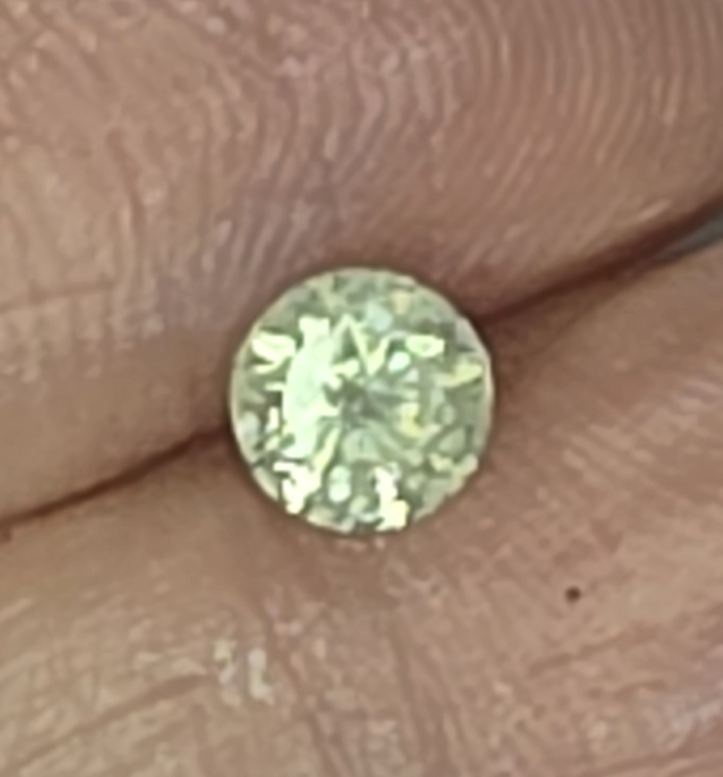 No Reserve .52 ct Natural Diamond Round Cut Loose Gemstone