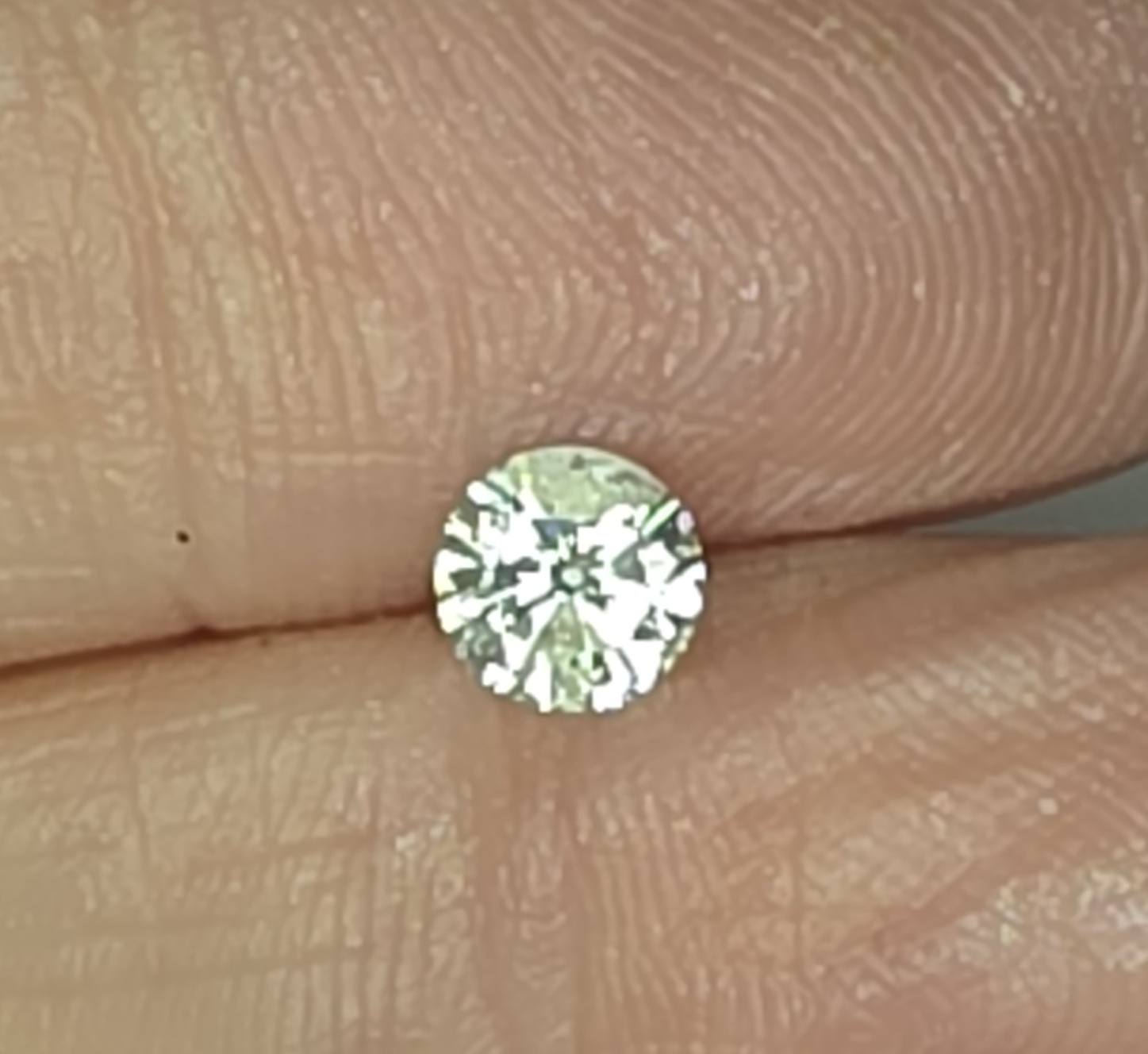 No Reserve .47 ct Natural Diamond Round Cut Loose Gemstone