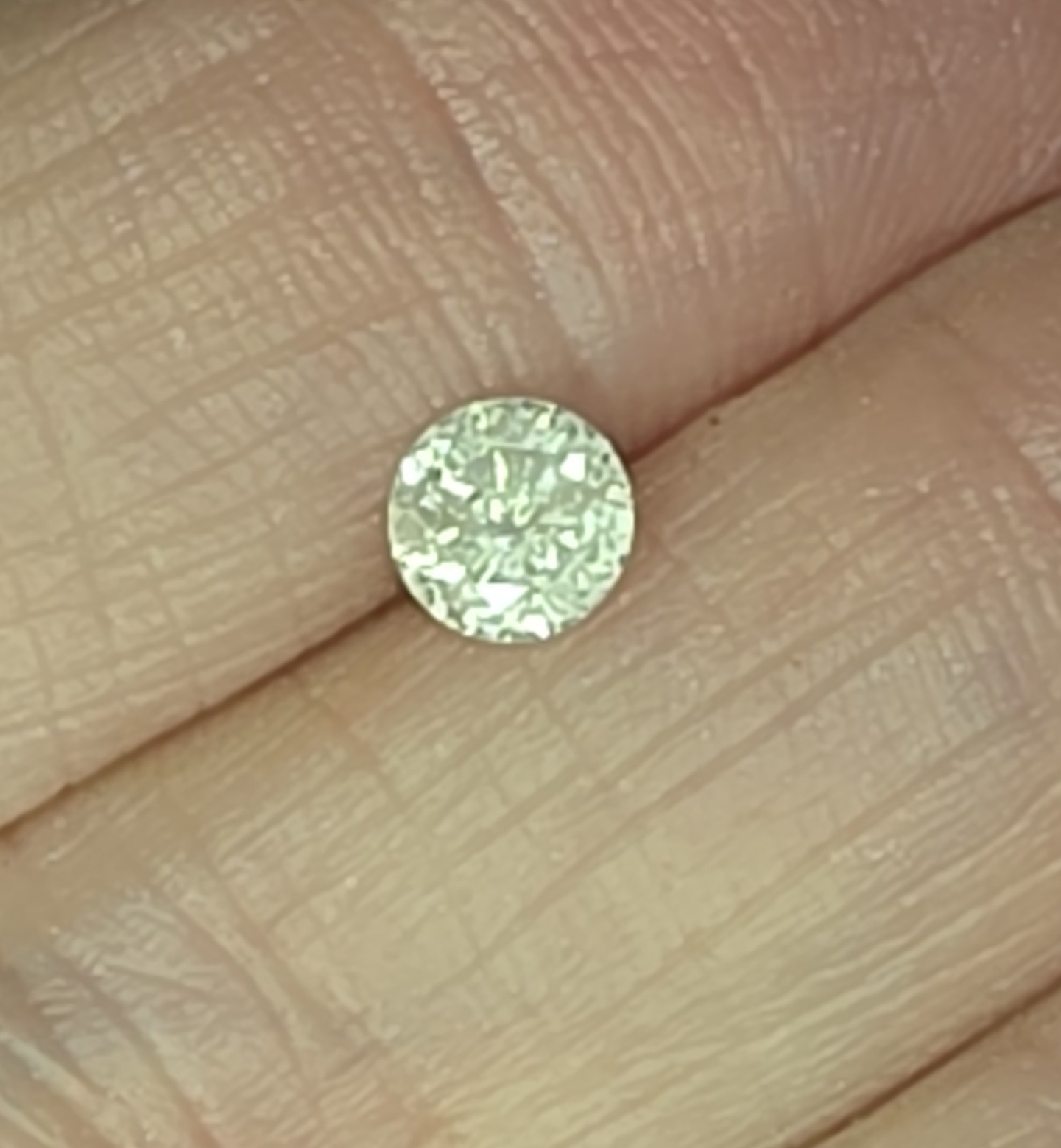 No Reserve .45 ct Natural Diamond Round Cut Loose Gemstone