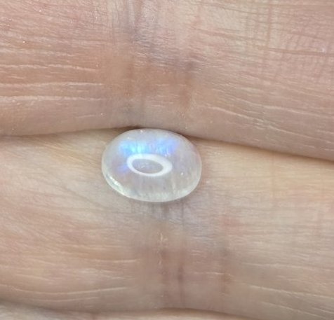 No Reserve Natural Moonstone Oval Cut Loose Gemstone