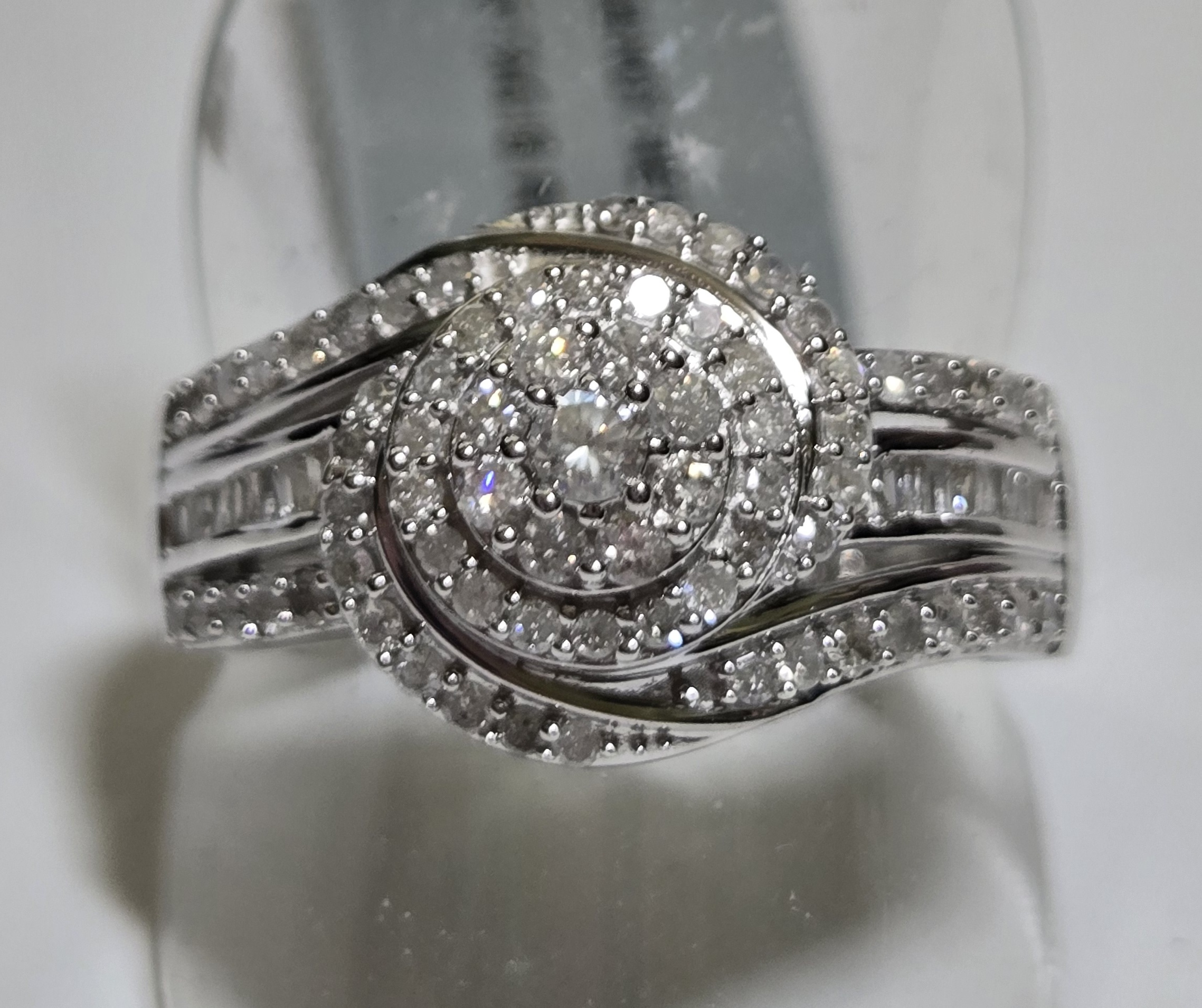 No Reserve 1.02 ct Natural Diamond Ring Size 9