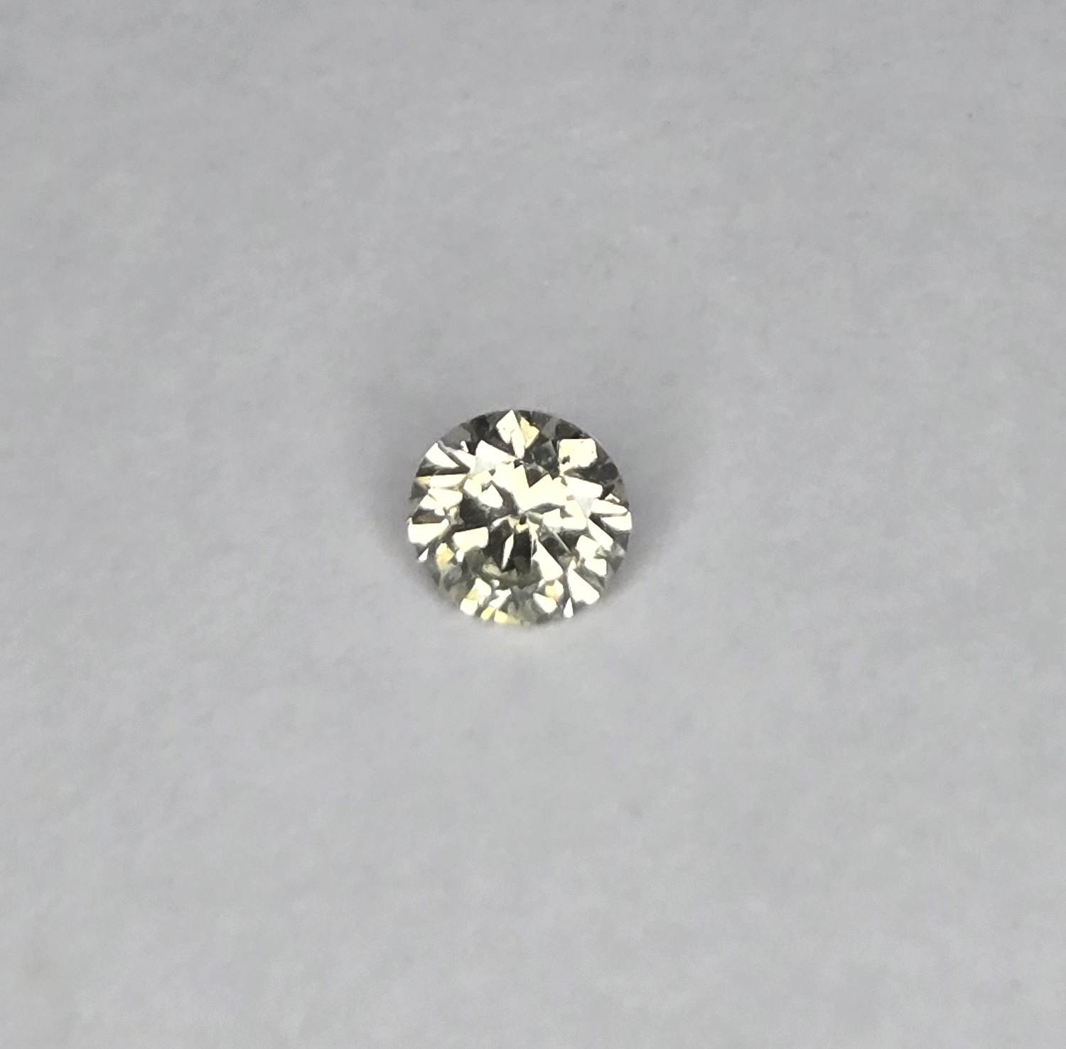 No Reserve .20 ct Natural Diamond Round Cut Loose Gemstone