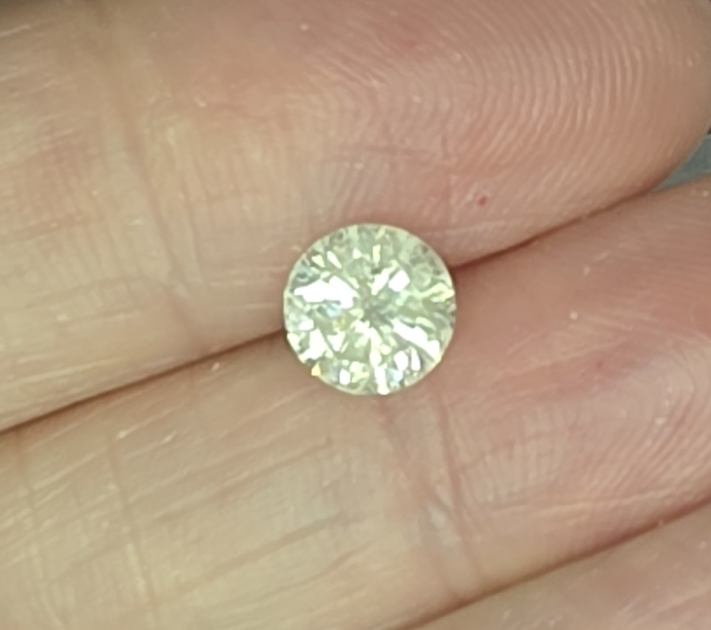 No Reserve .93 ct Natural Diamond Round Cut Loose Gemstone