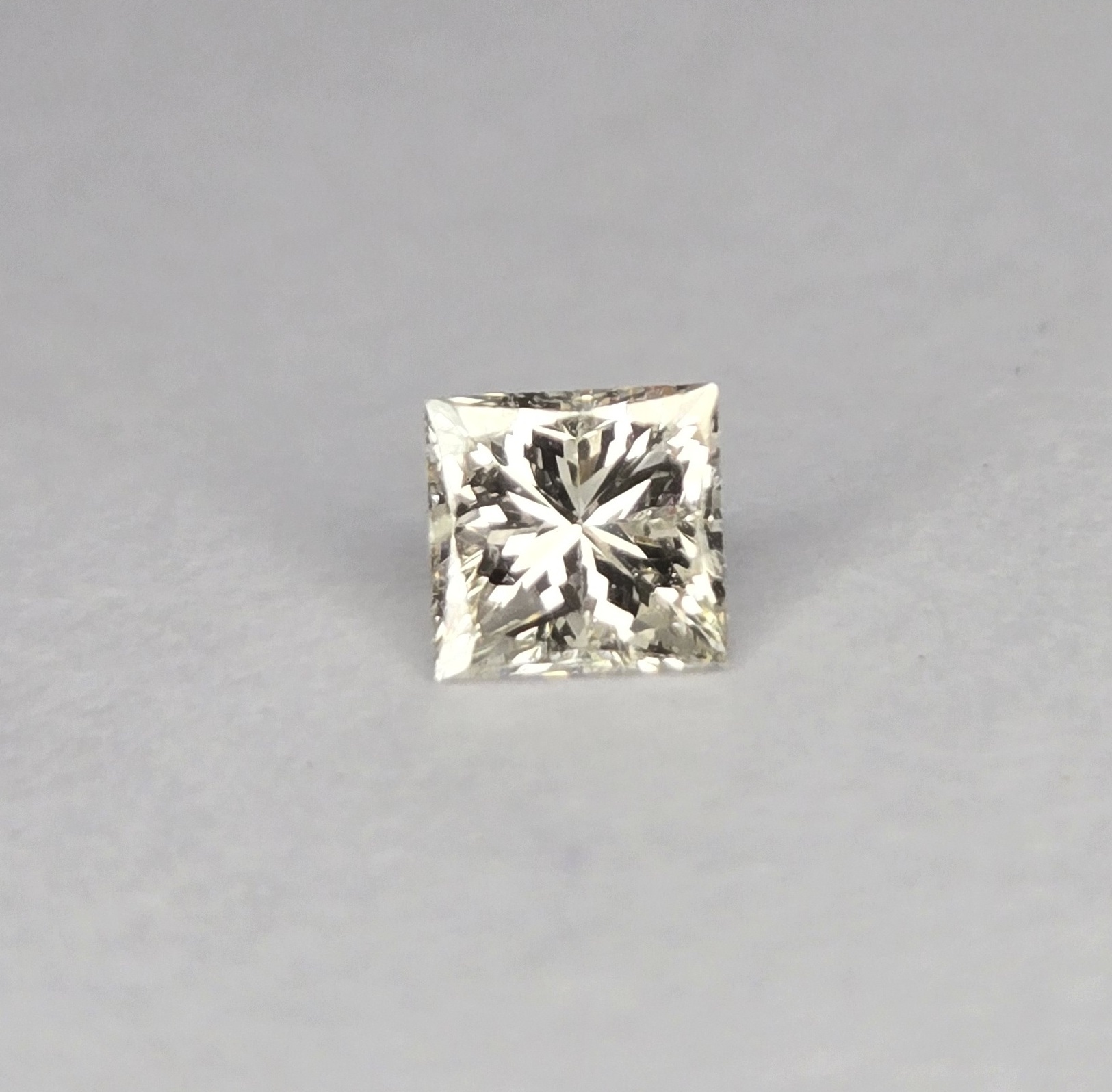 No Reserve VVS2 .21 ct Natural Diamond Princess Cut Loose Gemstone ksi2
