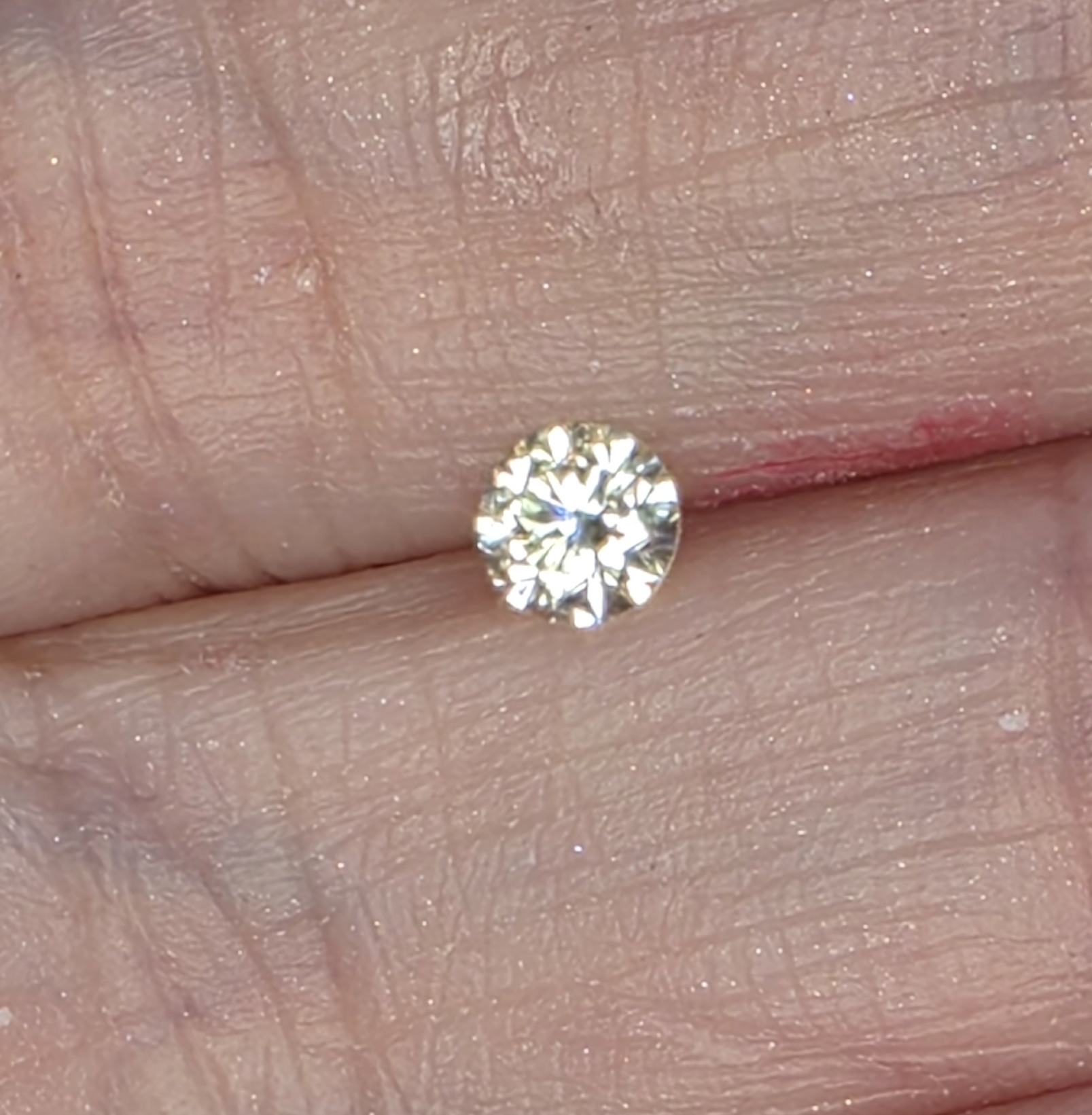 No Reserve .VS2 22 ct Natural Diamond Round Cut Loose Gemstone