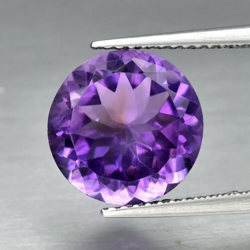 No Reserve VVS Natural Amethyst Loose Gemstone