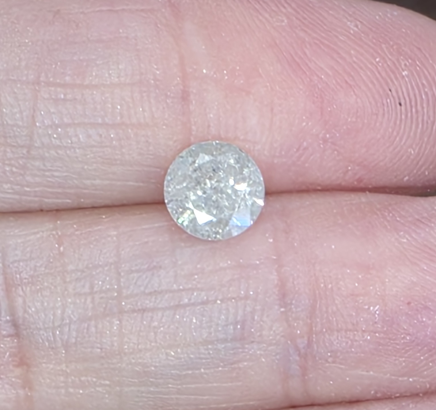 No Reserve .99 ct Natural Diamond Round Cut Loose Gemstone
