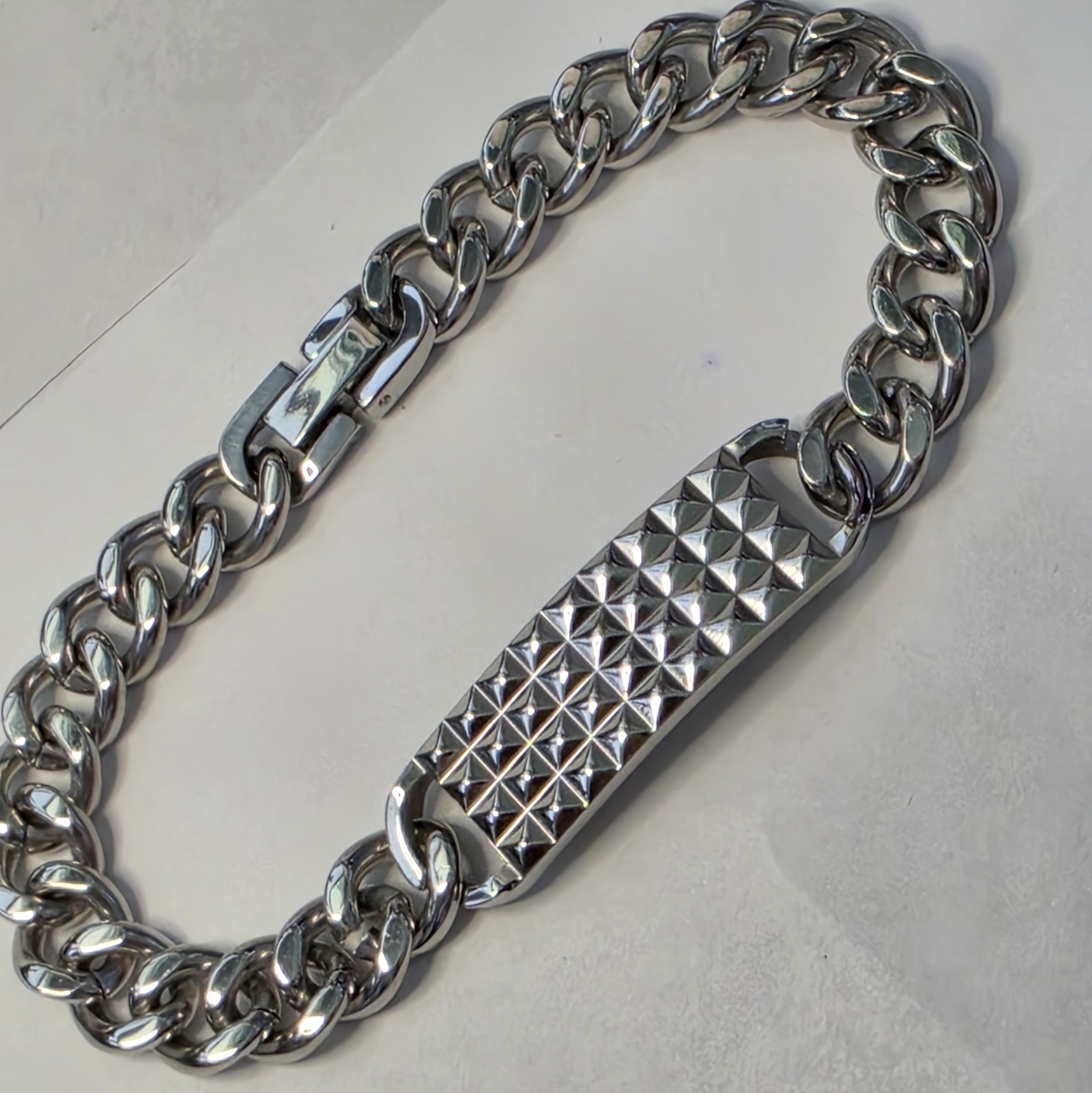 No Reserve Stainless Steel Bracelet