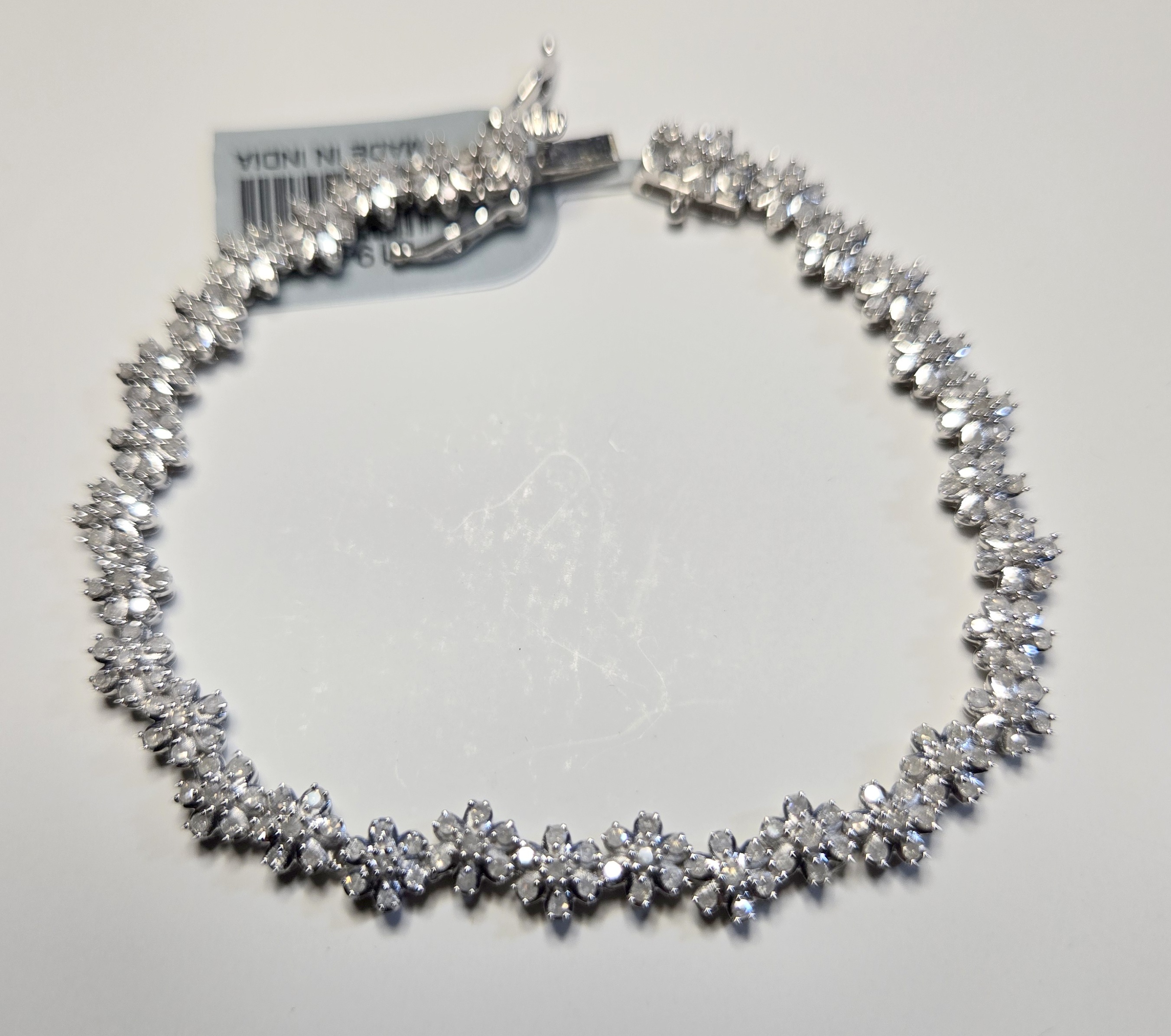 No Reserve 2.00 ct Natural Diamond Tennis Bracelet