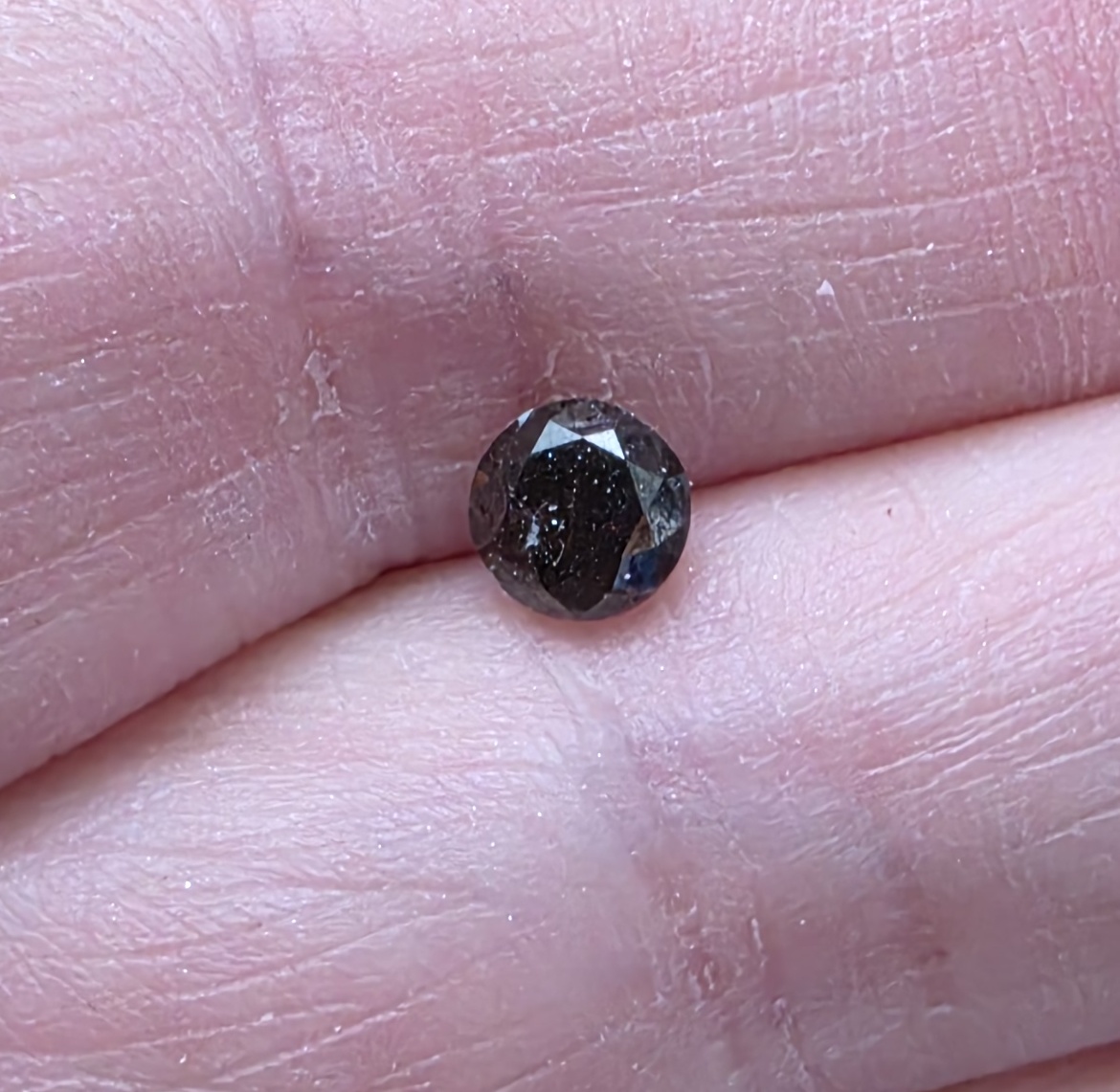 No Reserve .65 ct Natural Diamond Round Cut Loose Gemstone