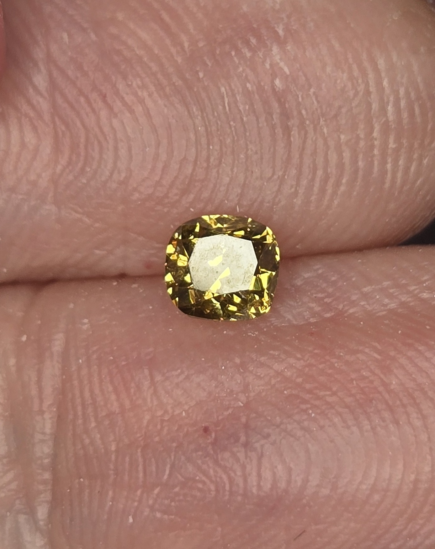 No Reserve .30 ct Natural Diamond Cushion Cut Loose Gemstone