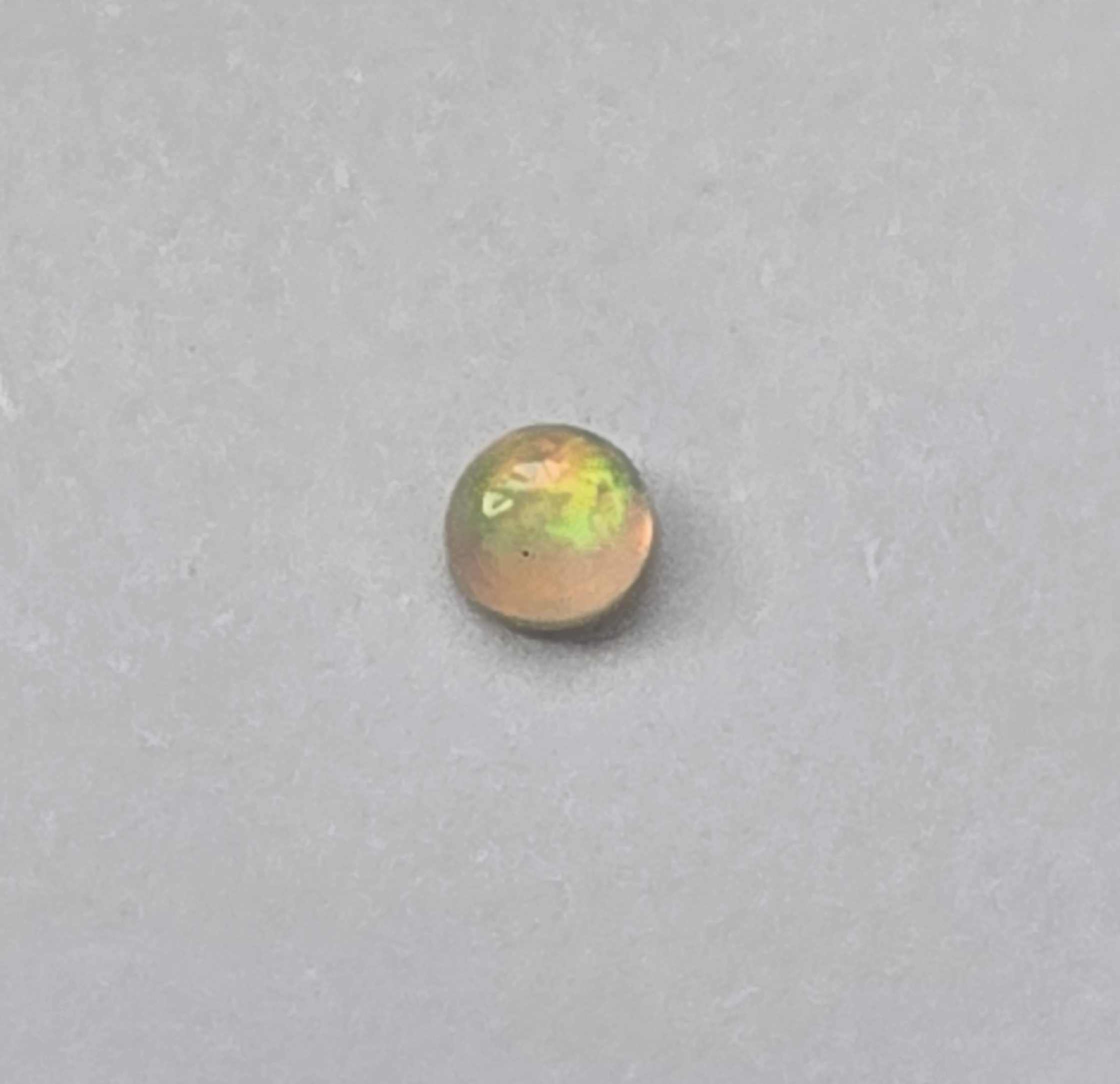  No Reserve Natural Opal Round Cut Loose Gemstone