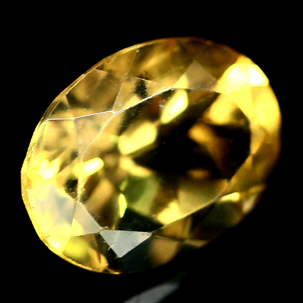 No Reserve VVS 6mm Natural Citrine Oval Cut Loose Gemstone