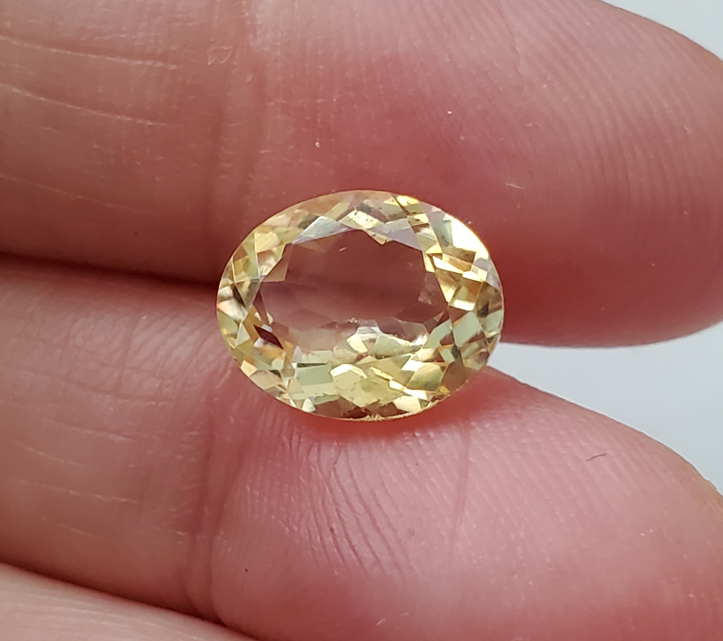 No Reserve VVS 6mm Natural Citrine Oval Cut Loose Gemstone