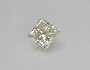 No Reserve .45 ct Natural Diamond Princess Cut Loose Gemstone