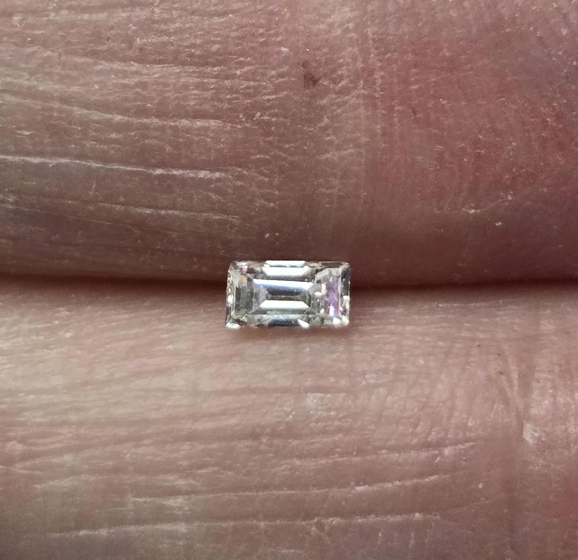 No Reserve Vs2 .15 ct Natural Diamond Baguette Cut Loose Gemstone
