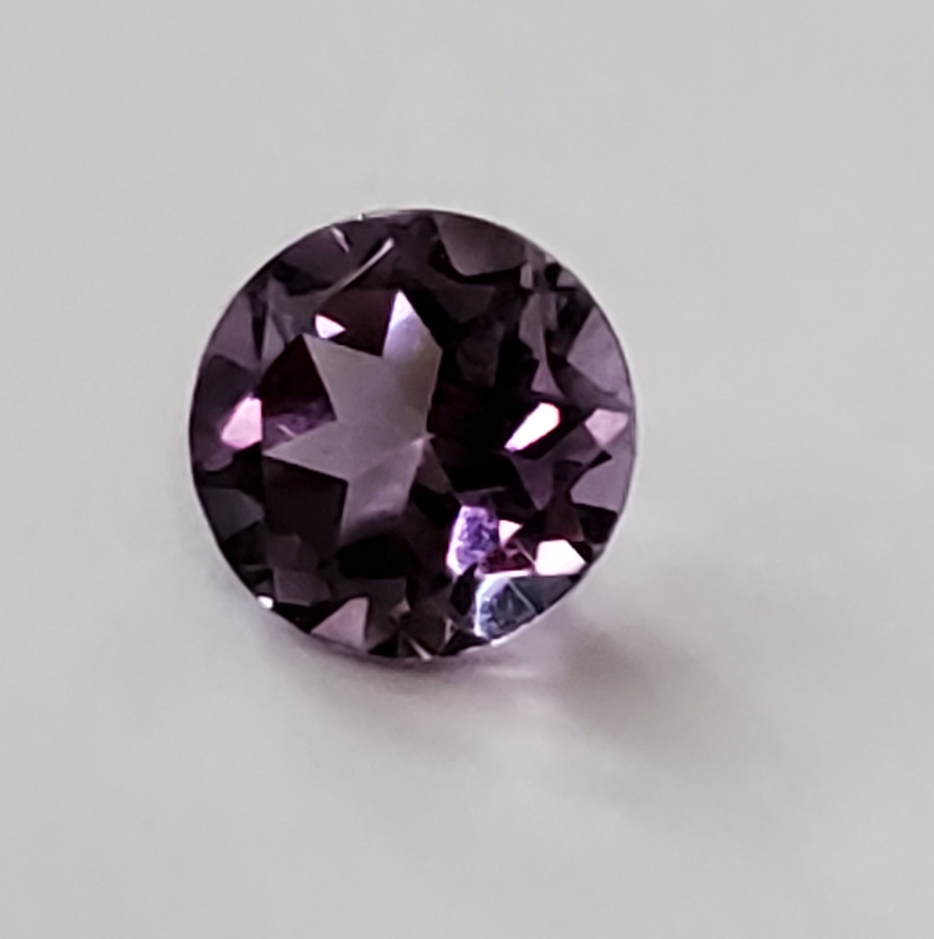 No Reserve VVS 5mm Natural Amethyst Round Cut Loose Gemstone