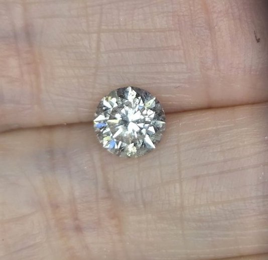 CERTIFIED 1.08 ct Natural Diamond Round Birlliant Cut Loose Gemstone