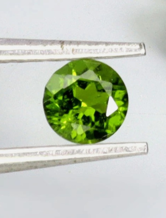No Reserve .VVS Natural Russian Chrome Diopside Round Cut Loose Gemstone