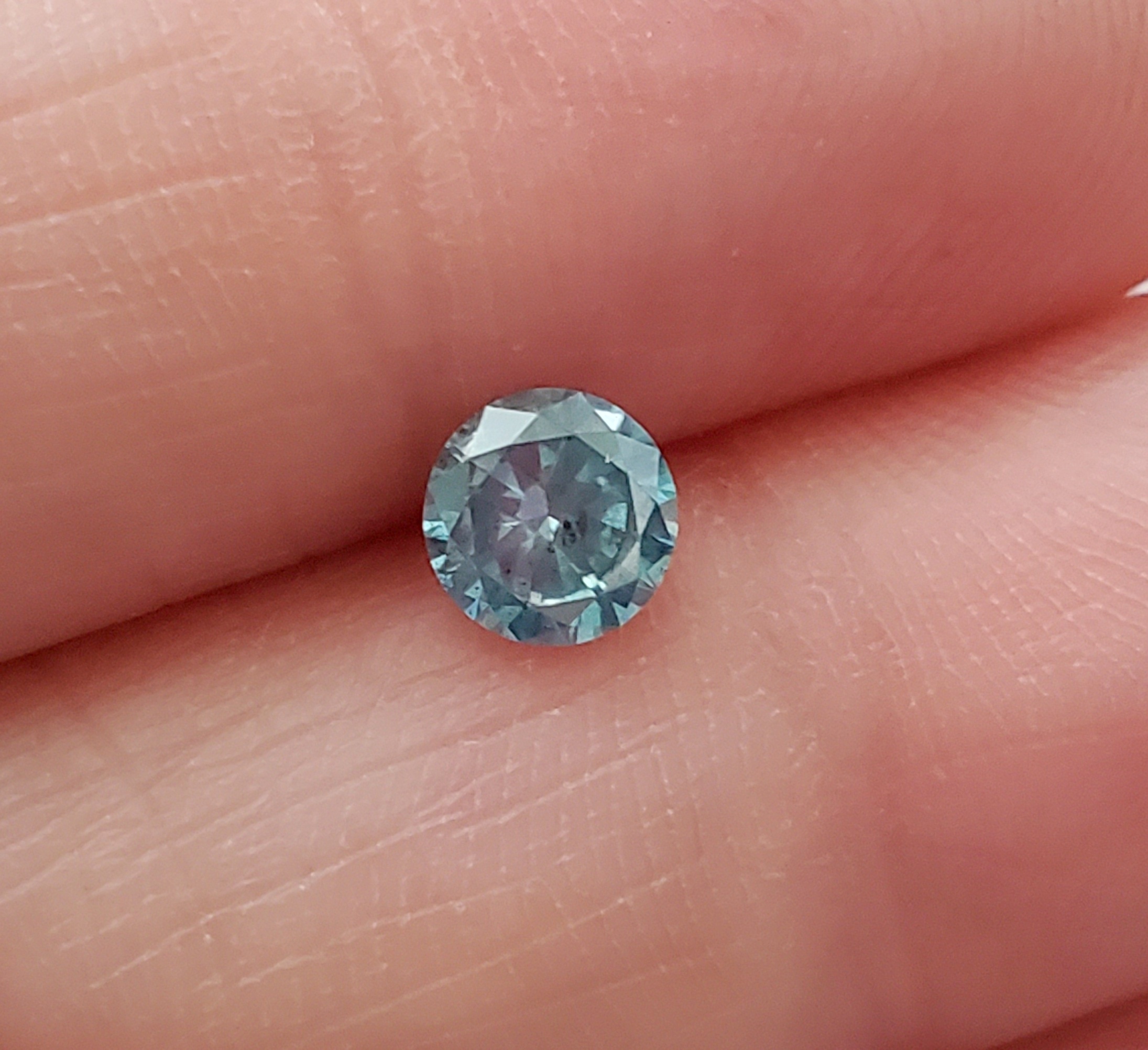 No Reserve .60 ct Natural Diamond Round Cut Loose Gemstone
