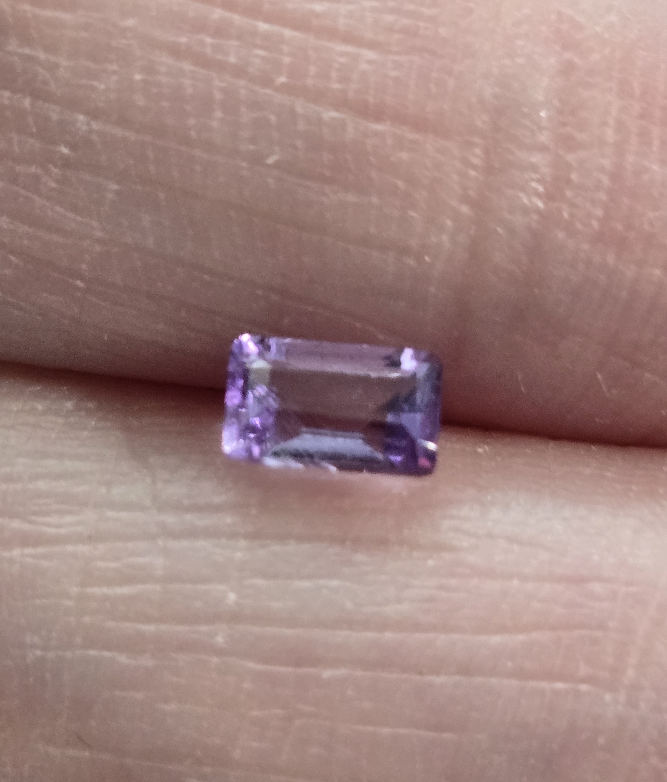 No Reserve Natural Amethyst Octagon Cut Loose Gemstone