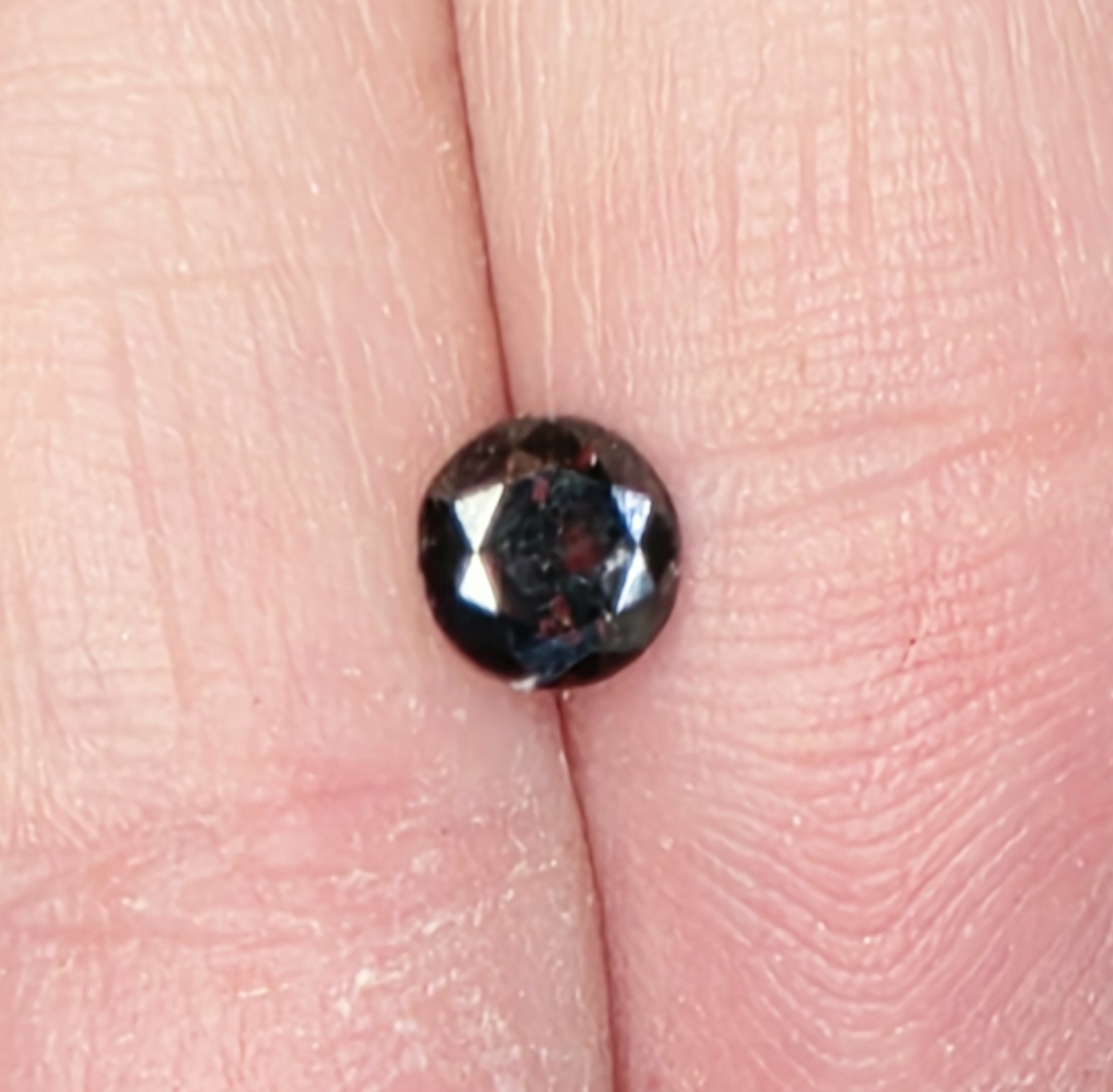No Reserve .60 ct Natural Chocolate Diamond Round Cut Loose Gemstone