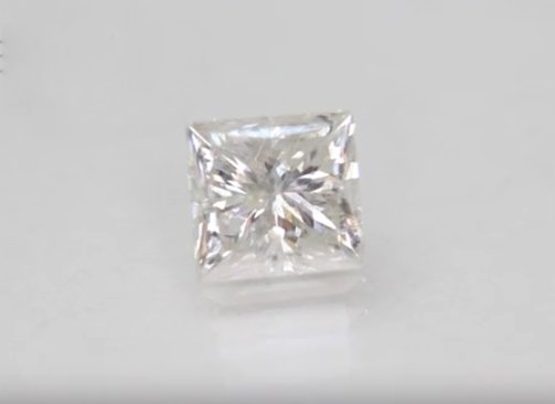 No Reserve .32 ct Natural Diamond Princess Cut Loose Gemstone