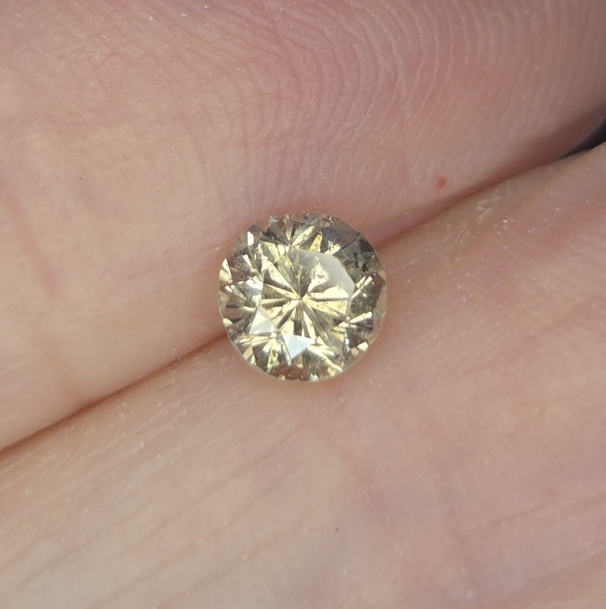 No Reserve .45 ct Natural Diamond Round Cut Loose Gemstone