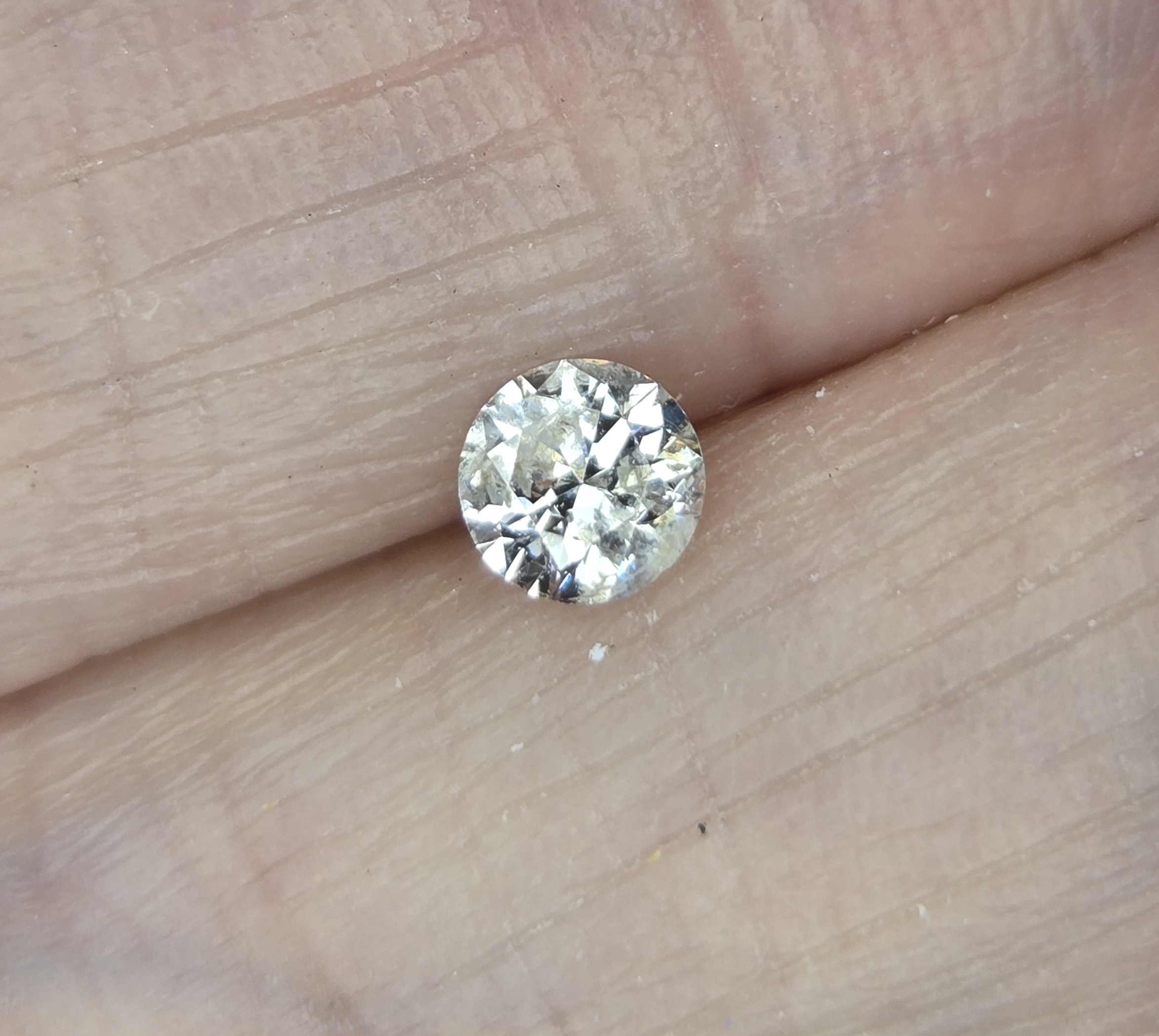 No Reserve .35 ct Natural Diamond Round Cut Loose Gemstone