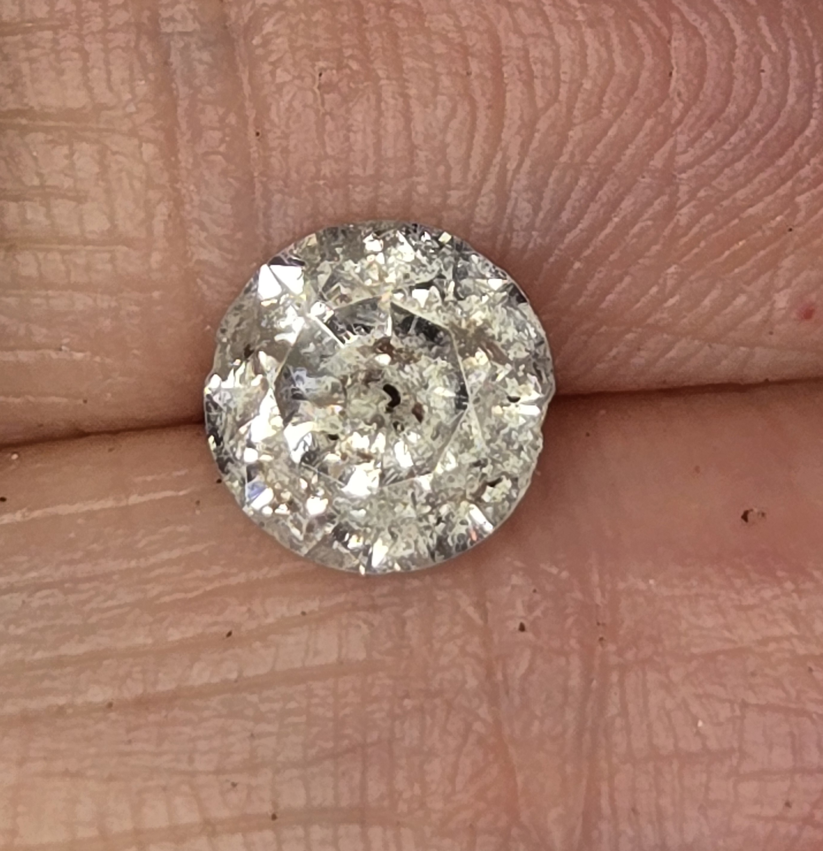 No Reserve .1.15 ct Natural  Diamond Pear Cut Loose Gemstone