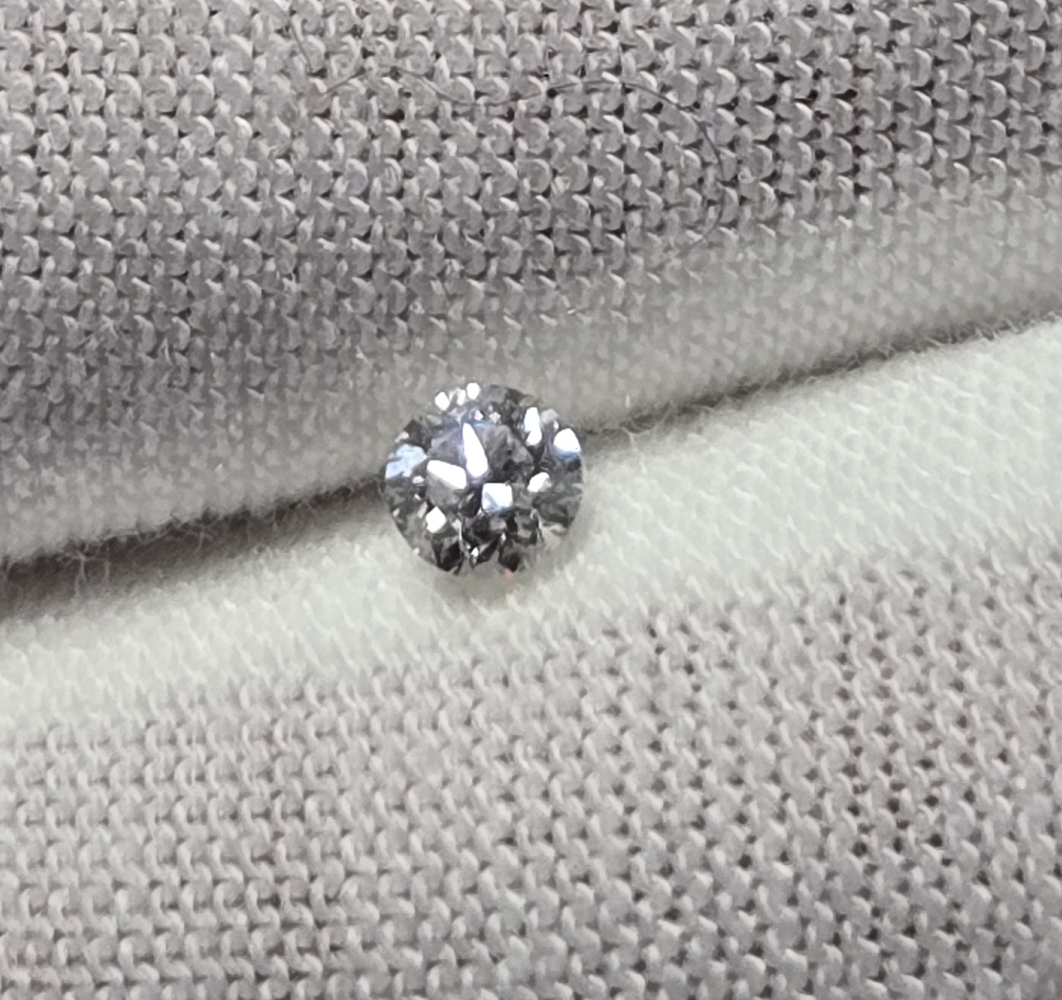 No Reserve .18 ct Natural Diamond Round Cut  Loose Gemstone