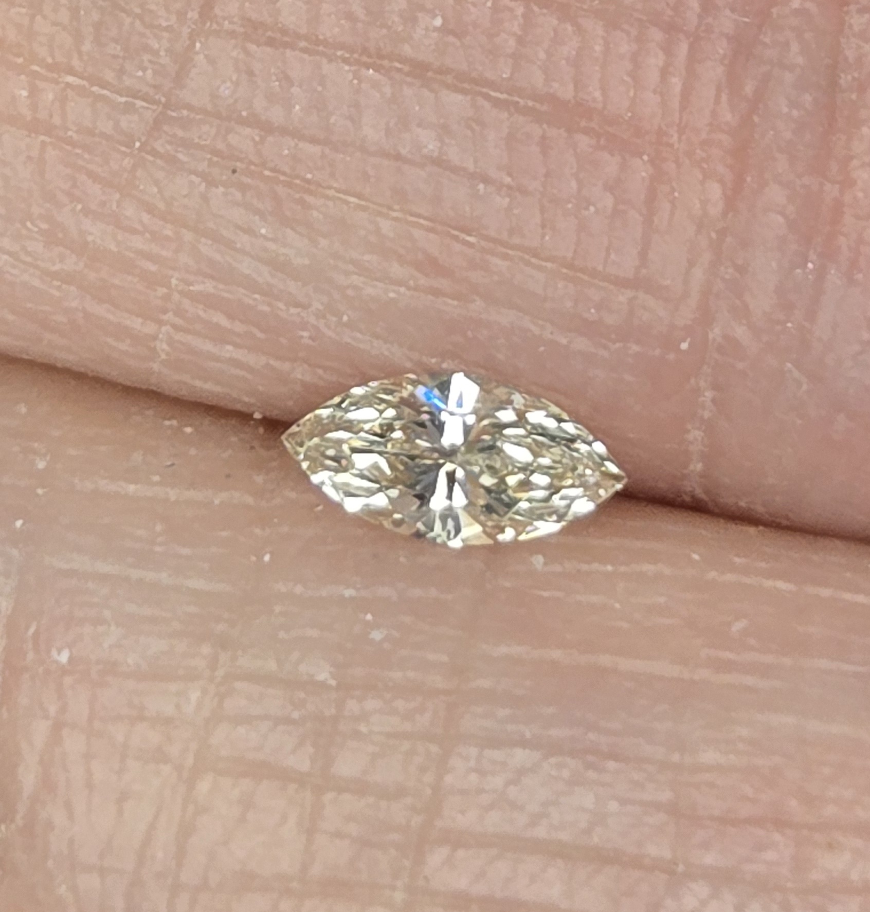 No Reserve .15 ct Natural Diamond Marquise Cut Loose Gemstone