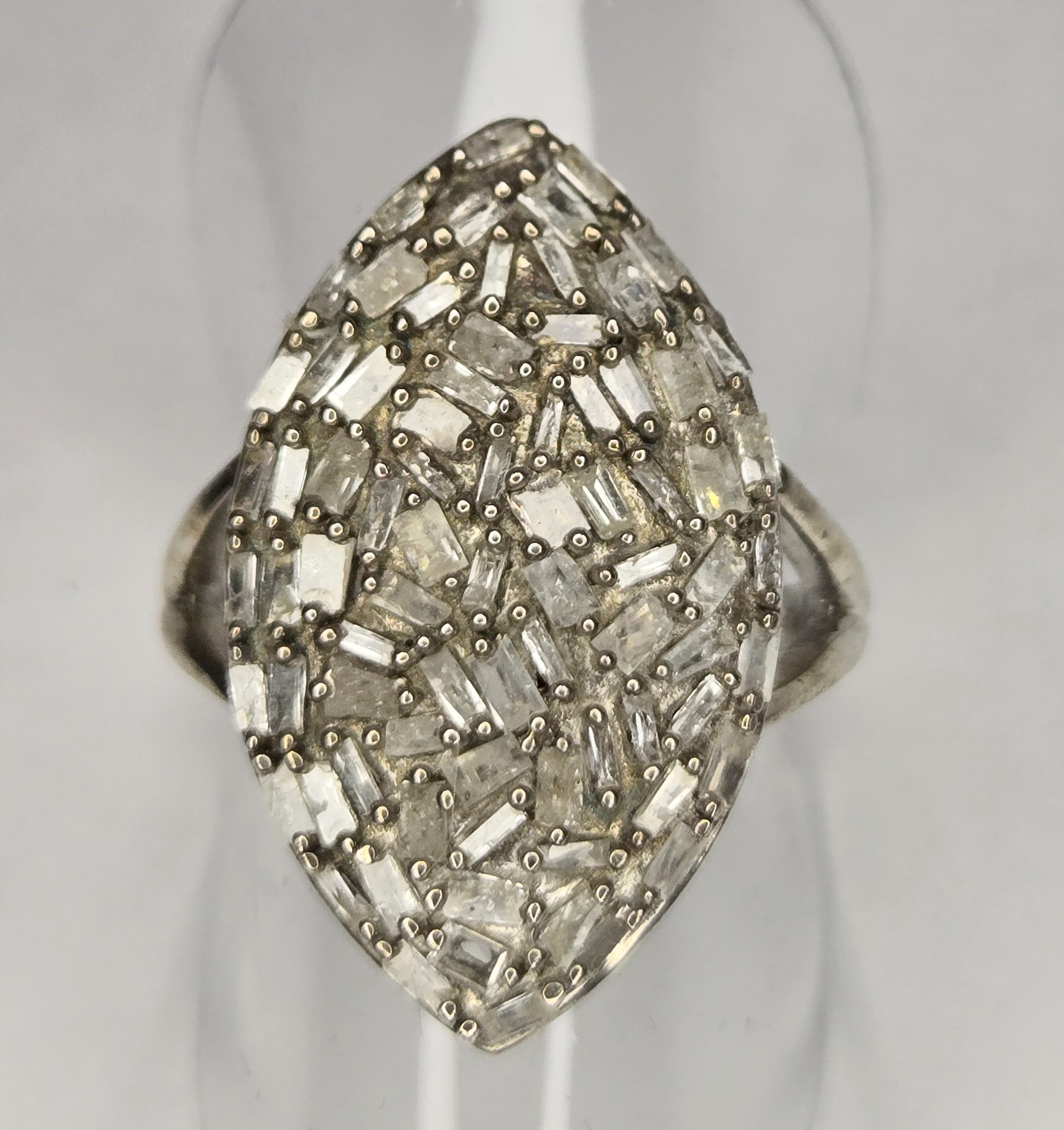 No Reserve 1.00 ct Natural Diamond Ring Size 7