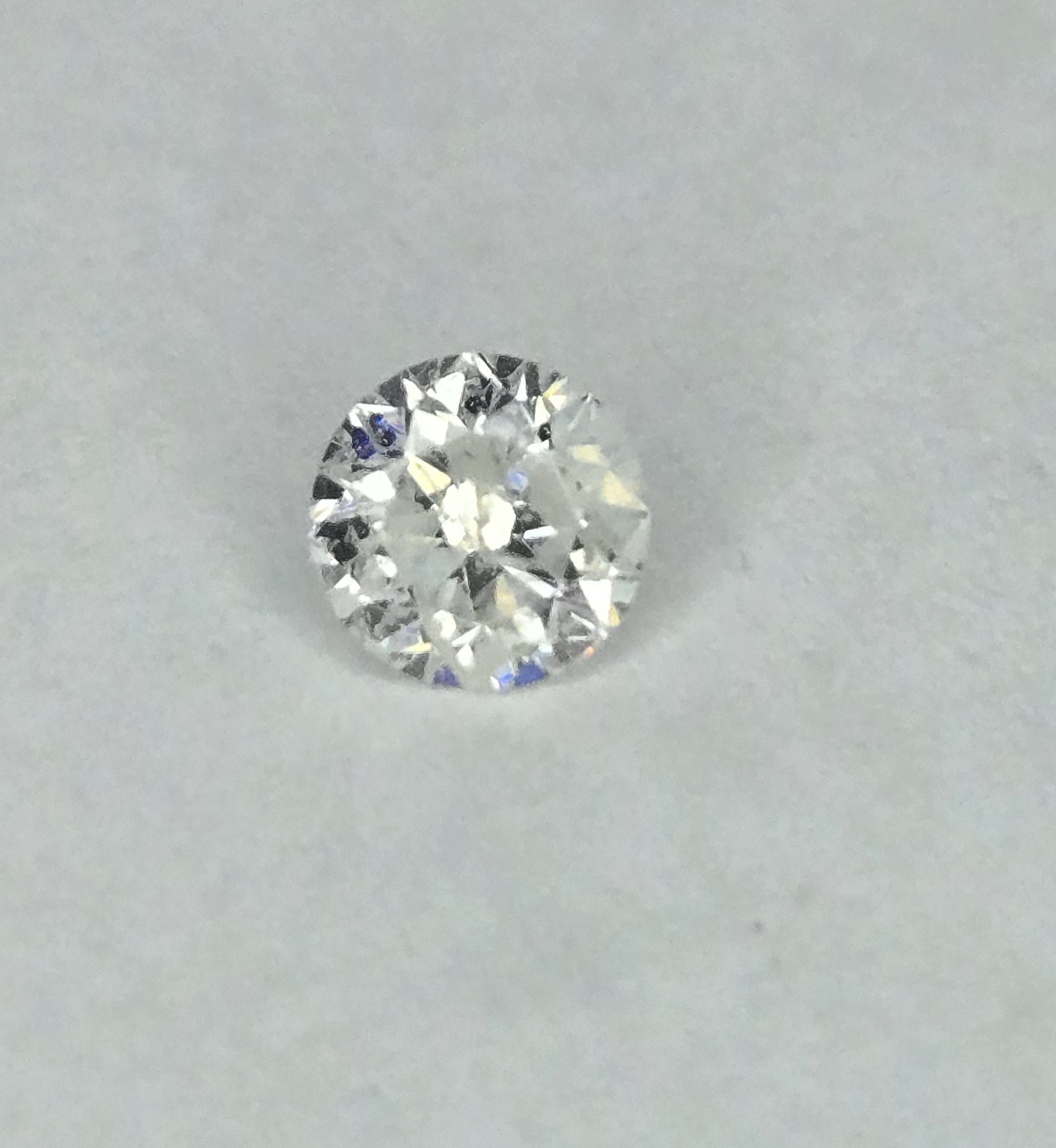 No Reserve .30 ct Natural Diamond Round Cut Loose Gemstone