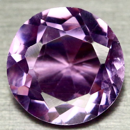 No Reserve  VVS Natural Amethyst Round Cut Loose Gemstone