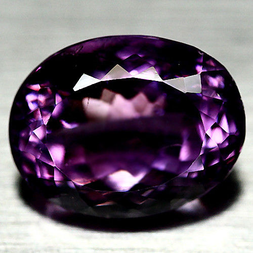 No Reserve  VVS Natural Amethyst Oval Cut Loose Gemstone