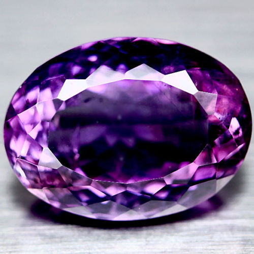 No Reserve  VVS Natural Amethyst Oval Cut Loose Gemstone