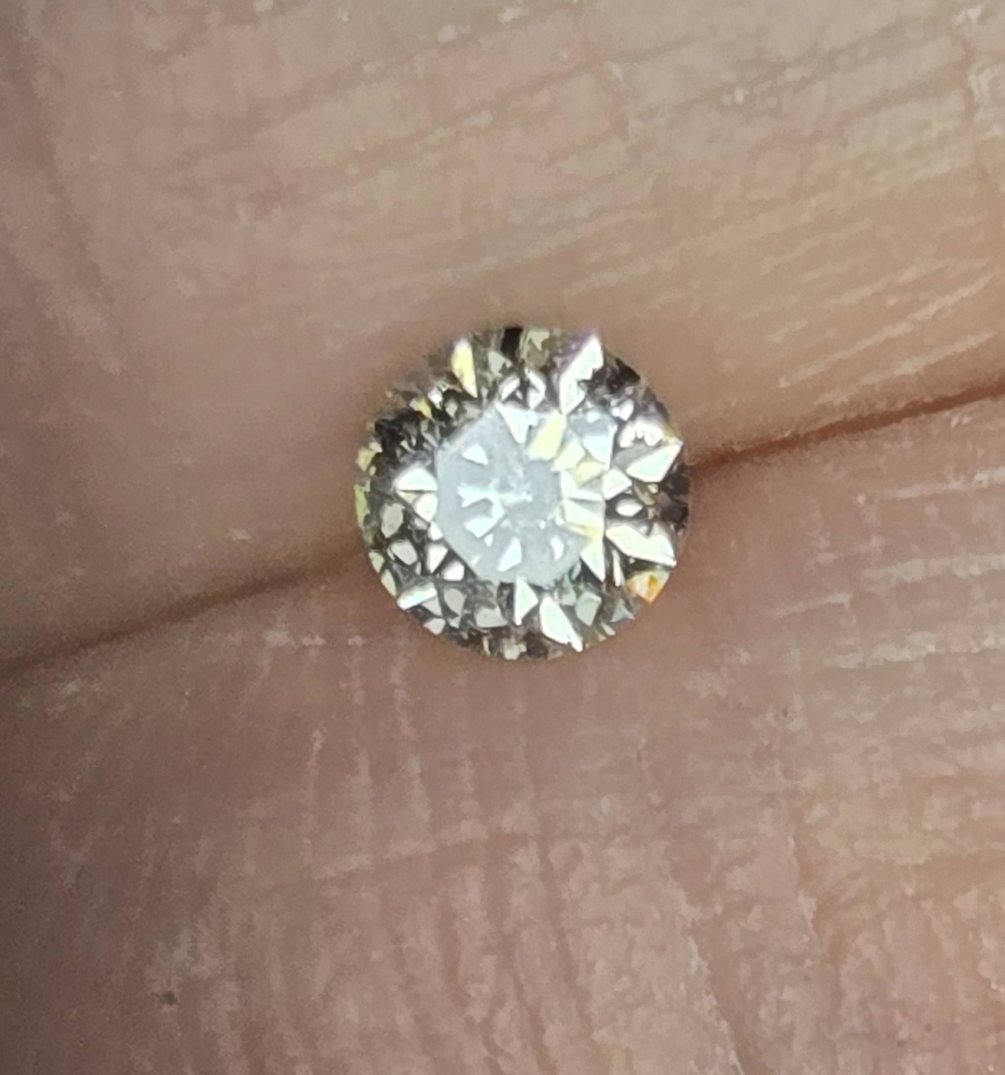 No Reserve 20 ct ct Natural Diamond Round Cut Loose Gemstone