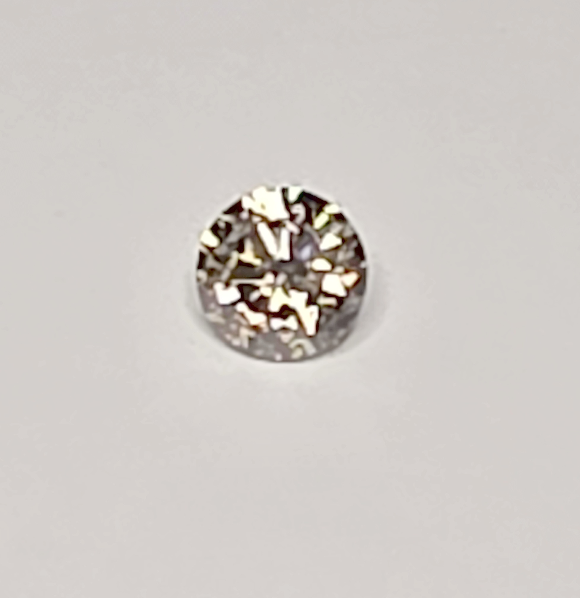 No Reserve .70 ct Natural Diamond Round Cut Loose Gemstone