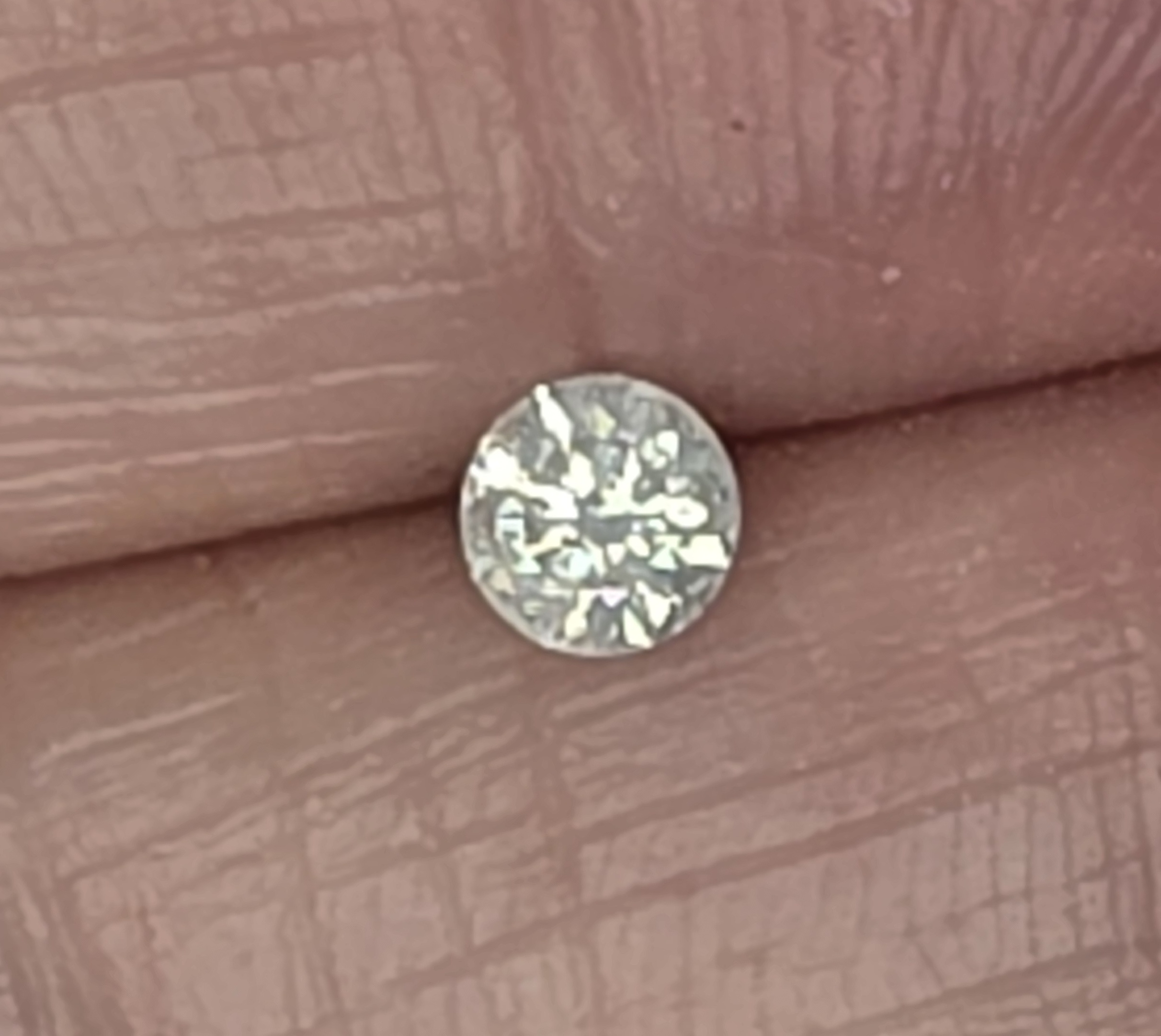 No Reserve .24 ct Natural Diamond Round Cut Loose Gemstone