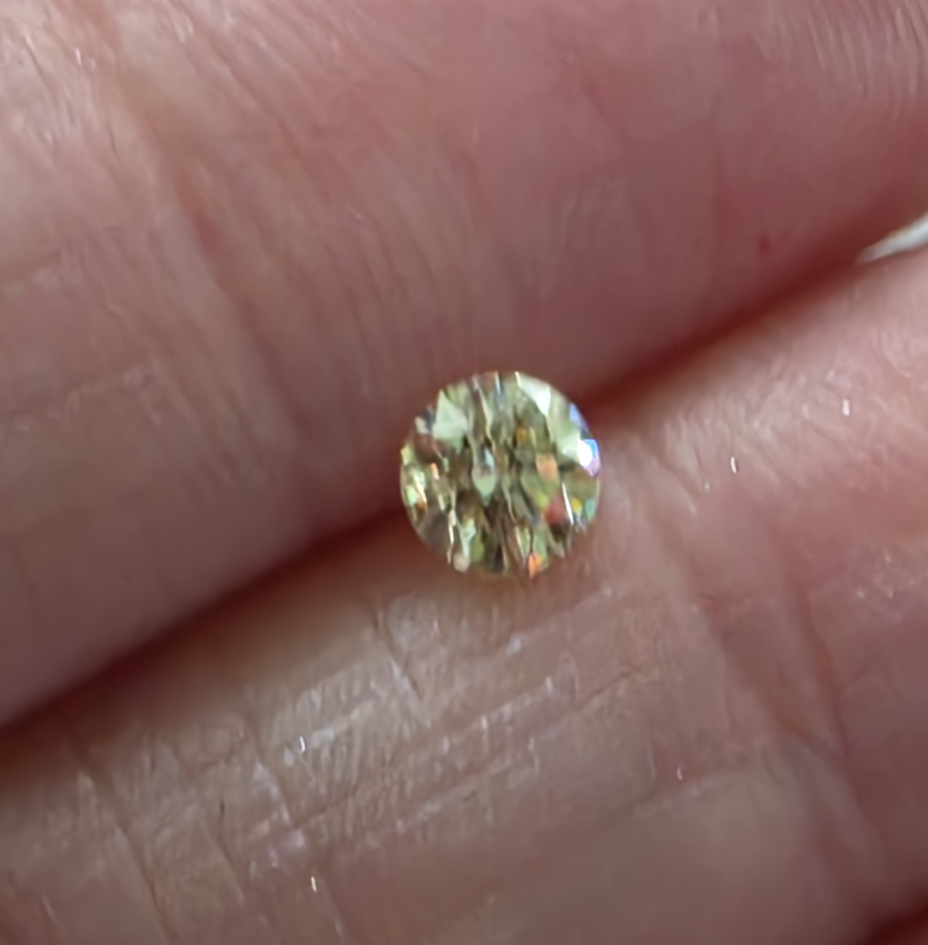 No Reserve VS1.33 ct Natural Diamond Round Cut Loose Gemstone