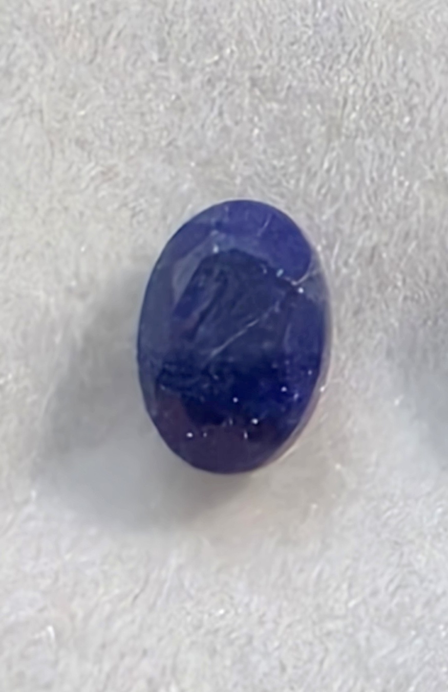 No Reservet Natural Lapis Lazuli Oval Cut Loose Gemstone