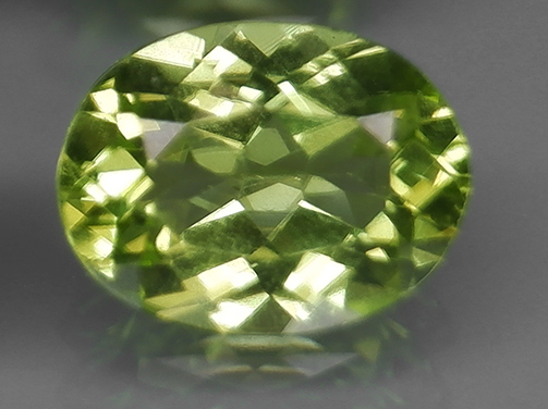 No Reservet Natural Peridot Oval Cut Loose Gemstone