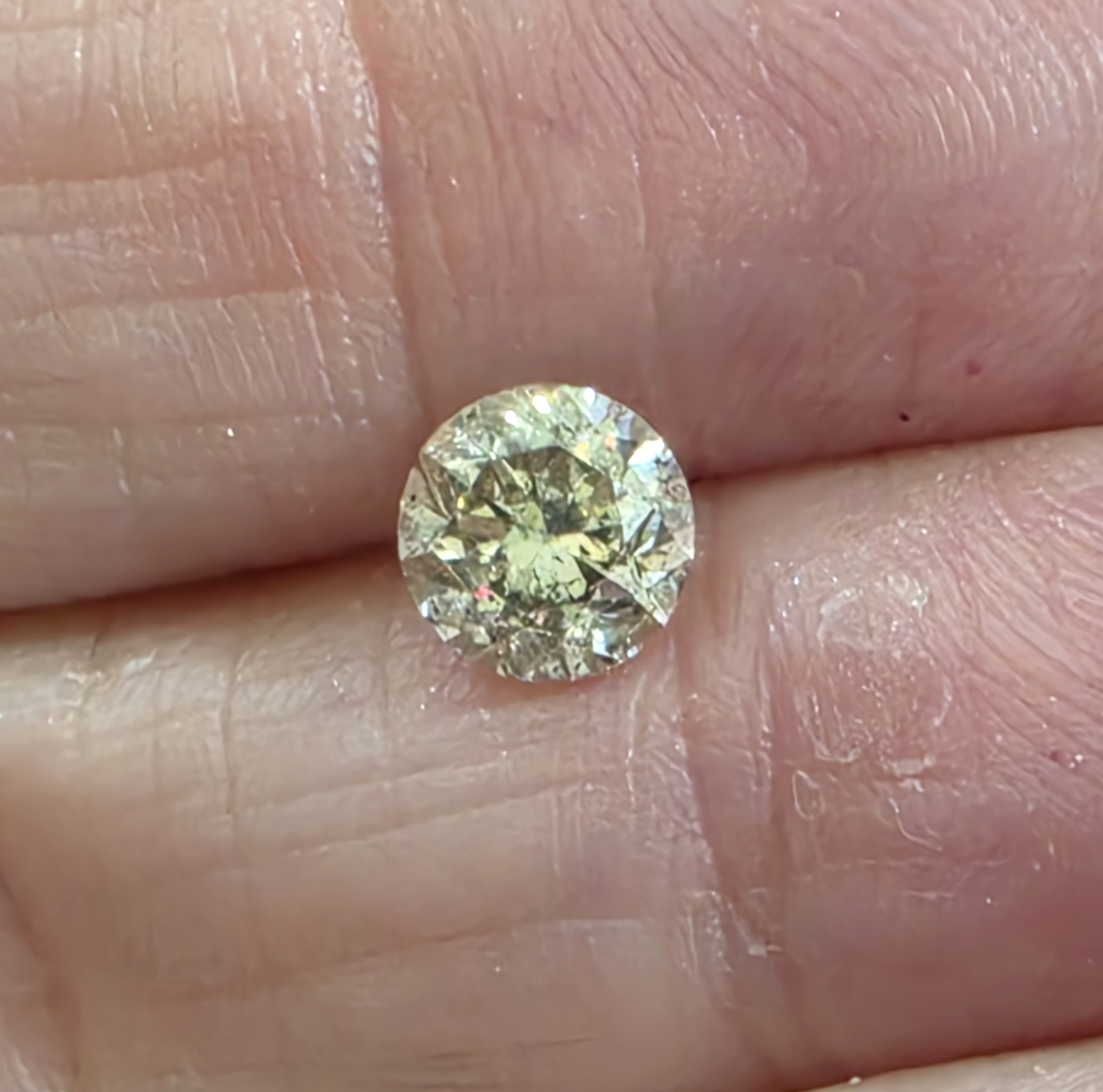 No Rserve 1.02 ct Natural Diamond Round Cut Loose Gemstone