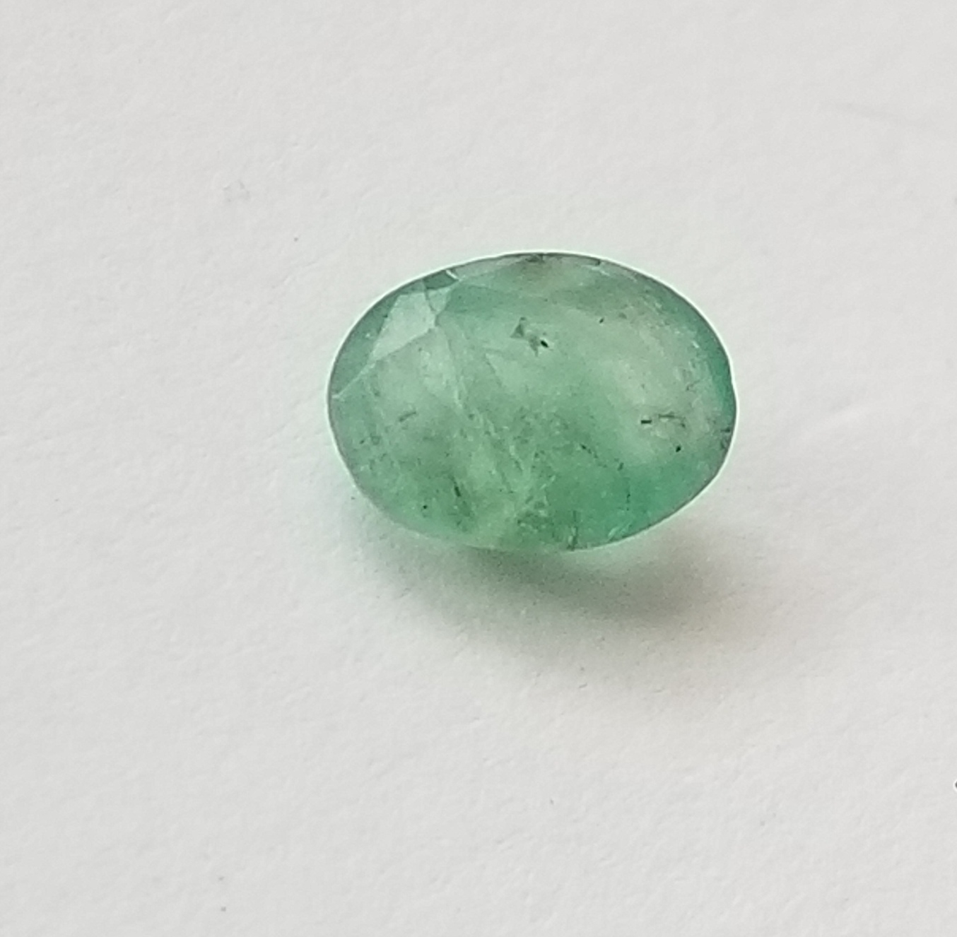 No Reserve Natural Emerald Oval Cut Loose Gemstone